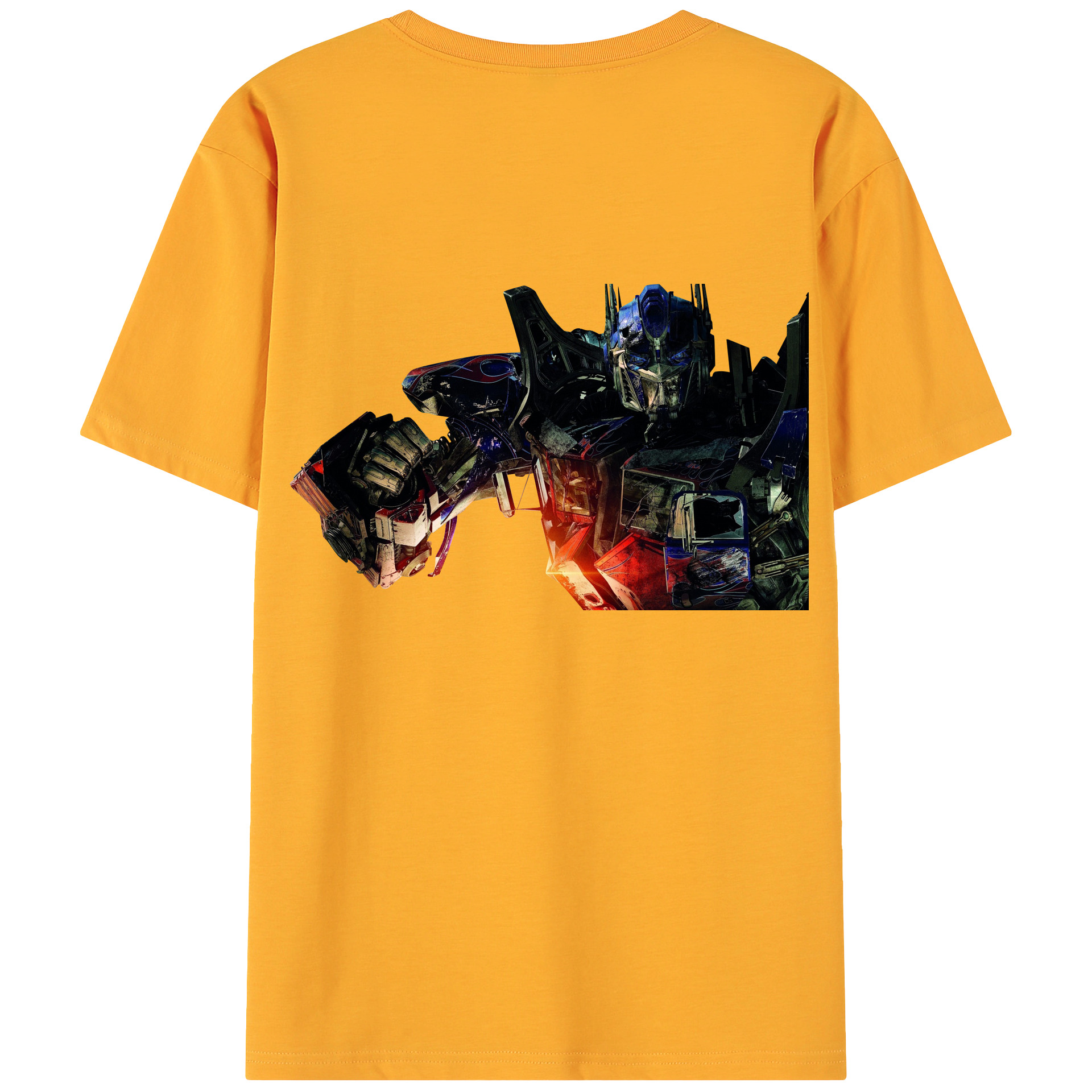 （画像用）  綿100％ メンズ半袖Tシャツ（バックプリント） 通気性