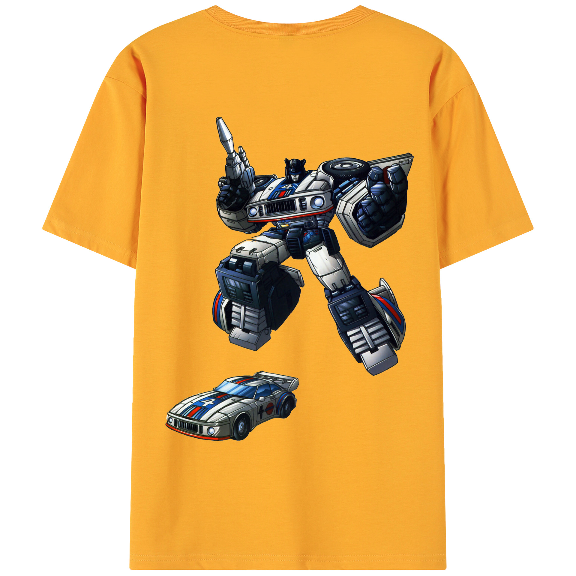 （画像用）  綿100％ メンズ半袖Tシャツ（バックプリント） 通気性