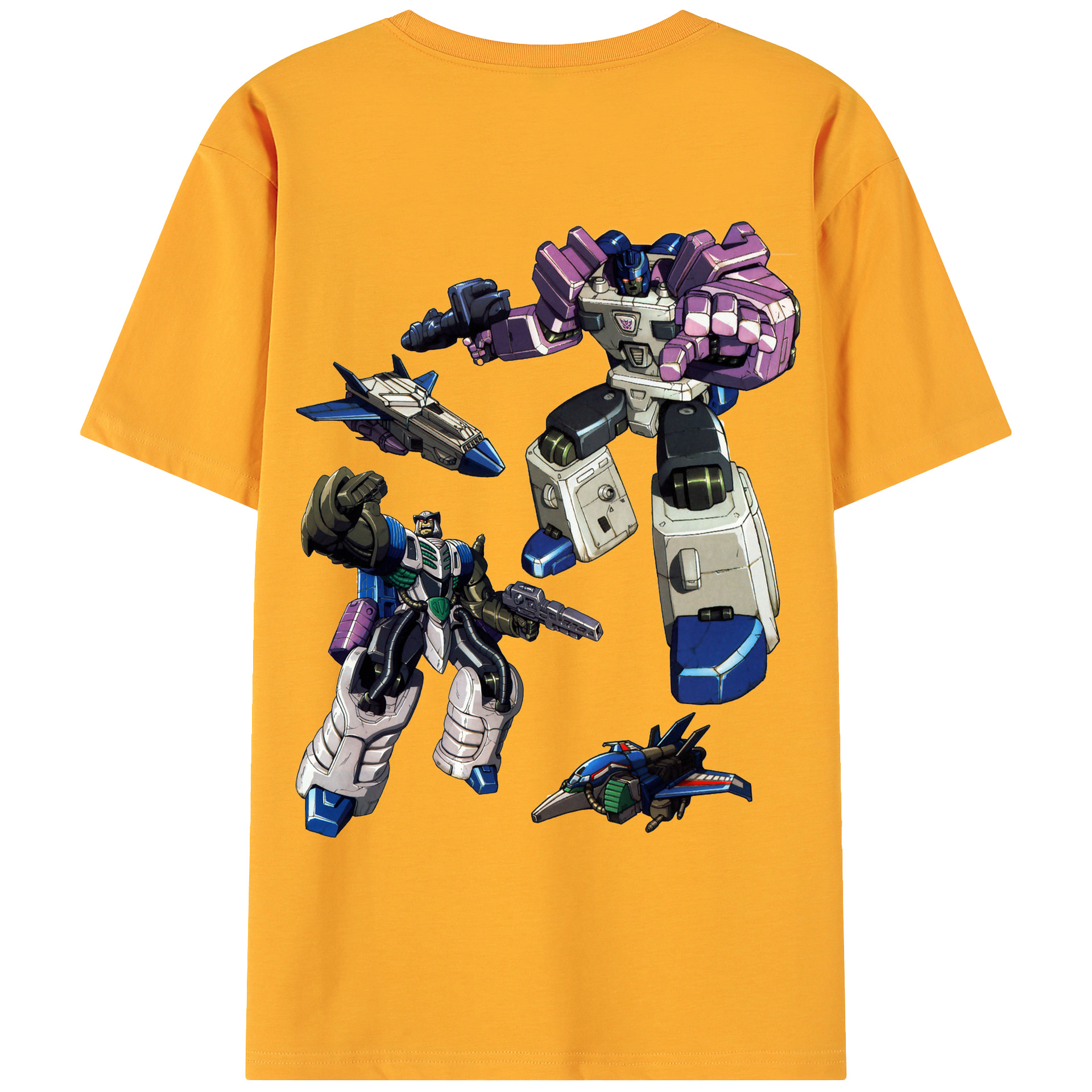 （画像用）  綿100％ メンズ半袖Tシャツ（バックプリント） 通気性