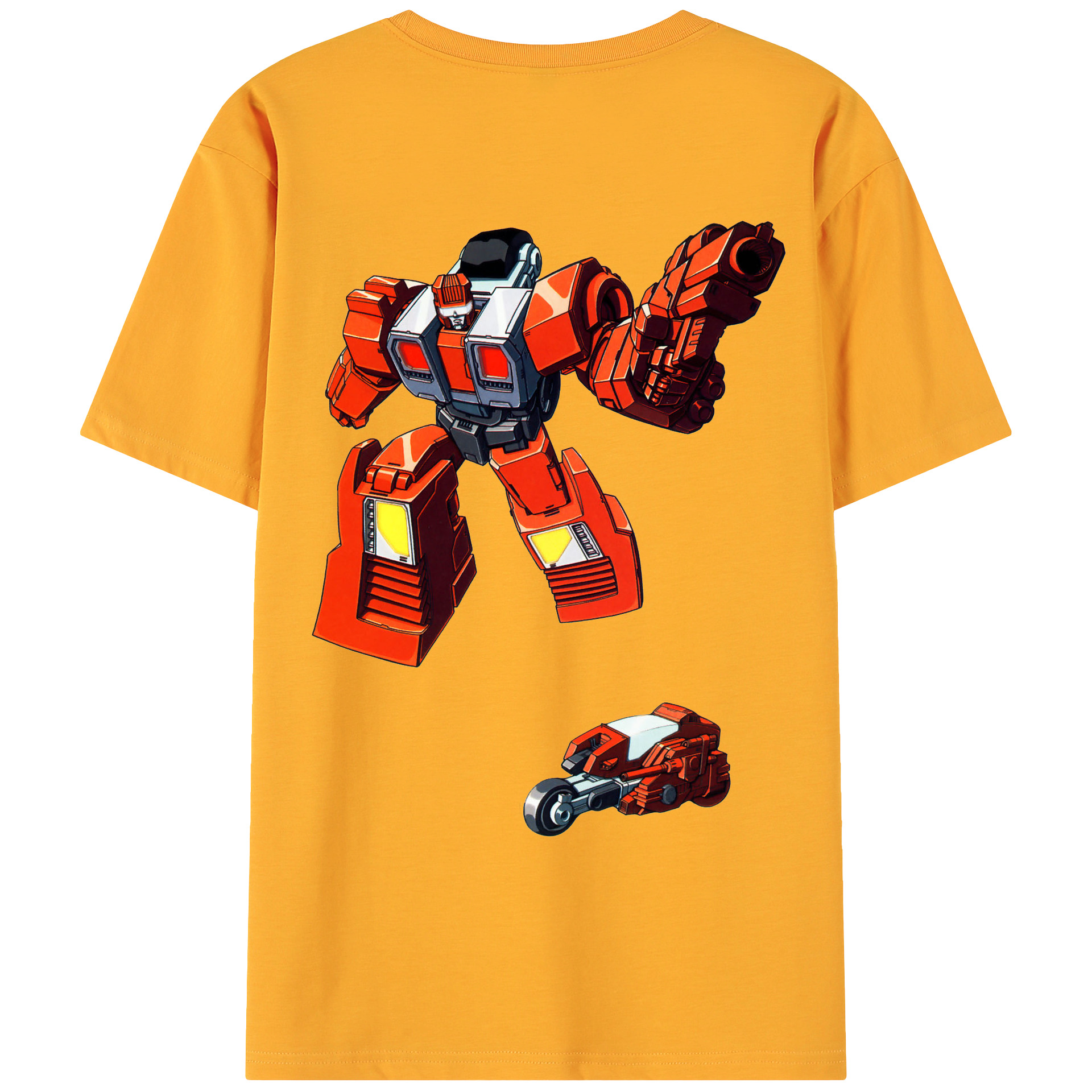 （画像用）  綿100％ メンズ半袖Tシャツ（バックプリント） 通気性