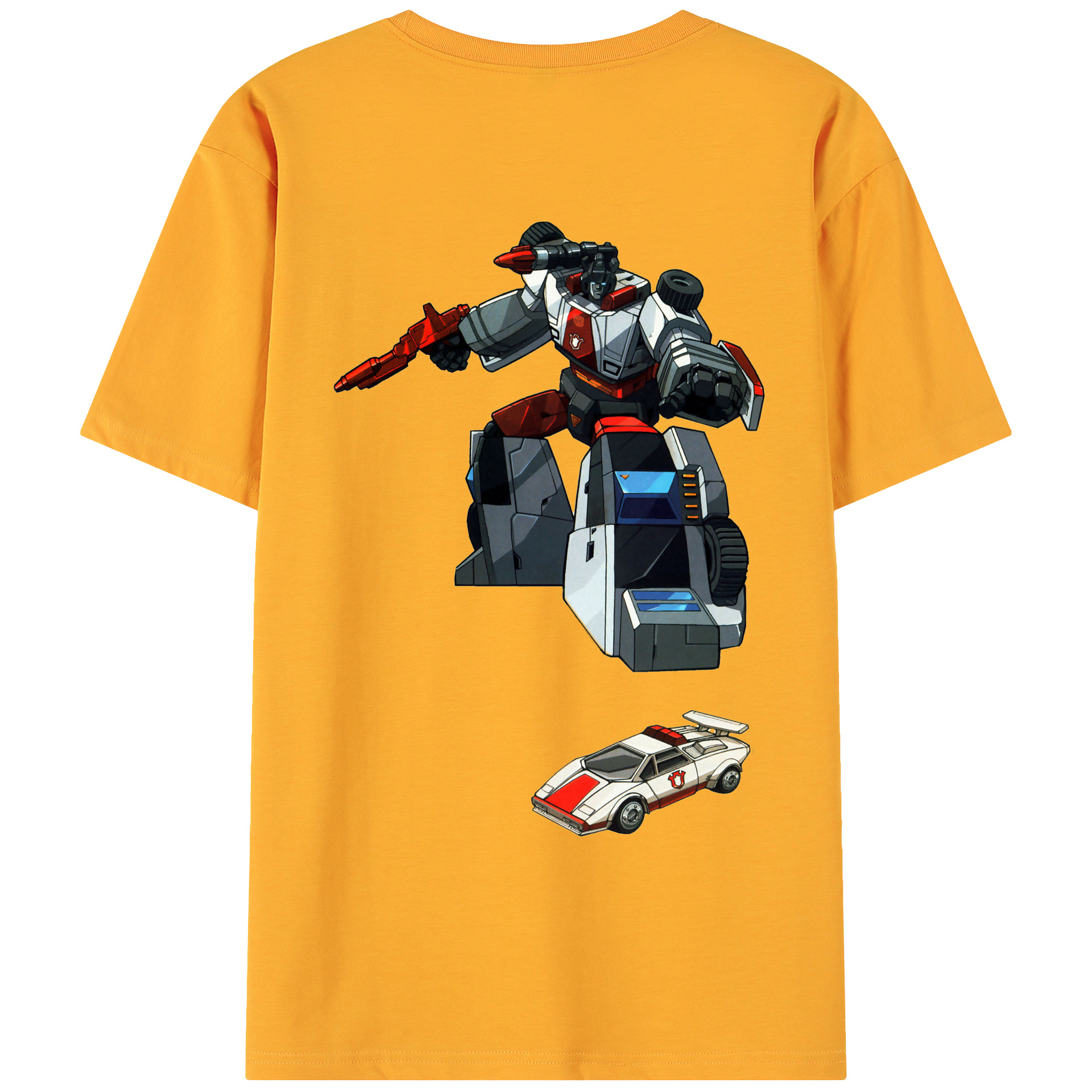 （画像用）  綿100％ メンズ半袖Tシャツ（バックプリント） 通気性