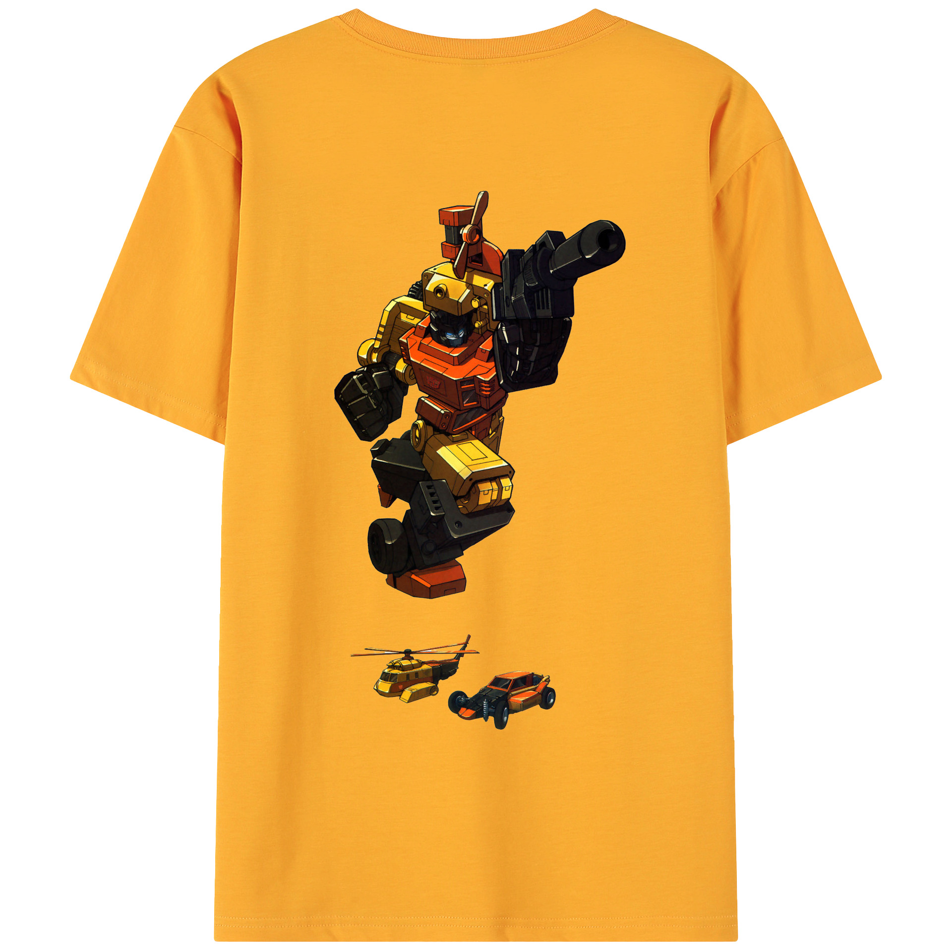 （画像用）  綿100％ メンズ半袖Tシャツ（バックプリント） 通気性