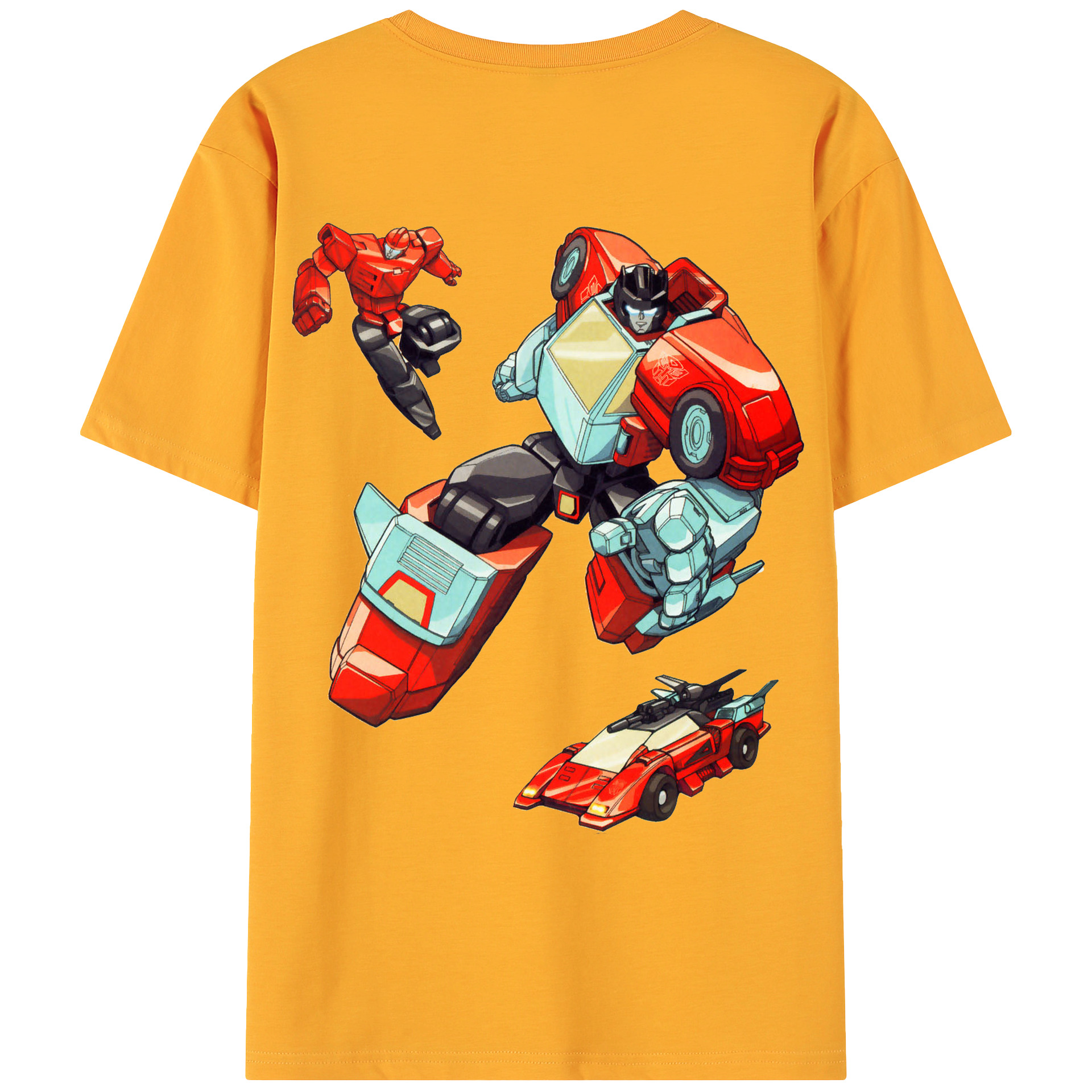 （画像用）  綿100％ メンズ半袖Tシャツ（バックプリント） 通気性