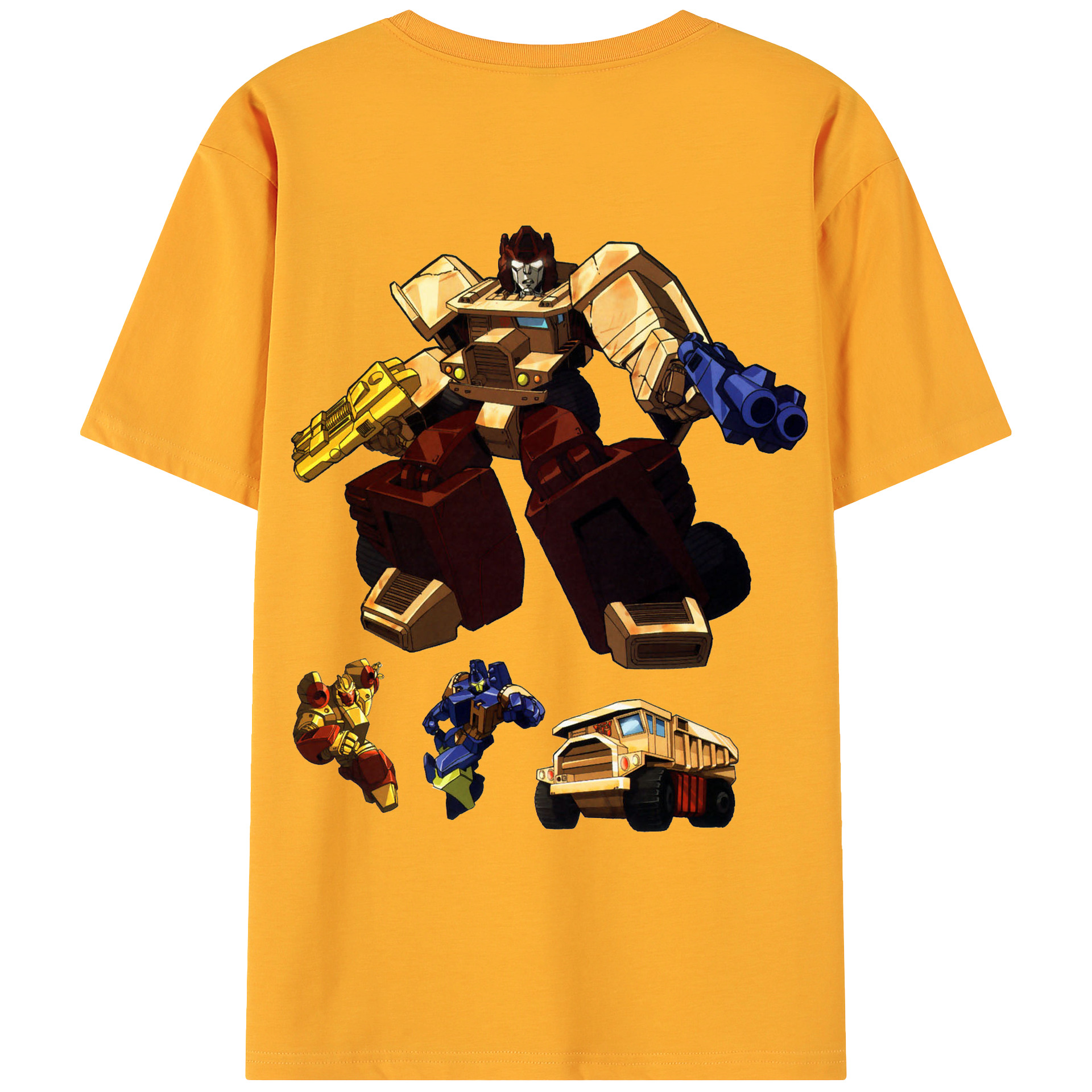 （画像用）  綿100％ メンズ半袖Tシャツ（バックプリント） 通気性