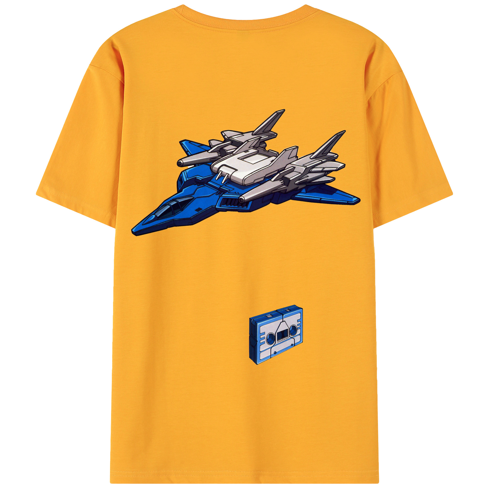 （画像用）  綿100％ メンズ半袖Tシャツ（バックプリント） 通気性