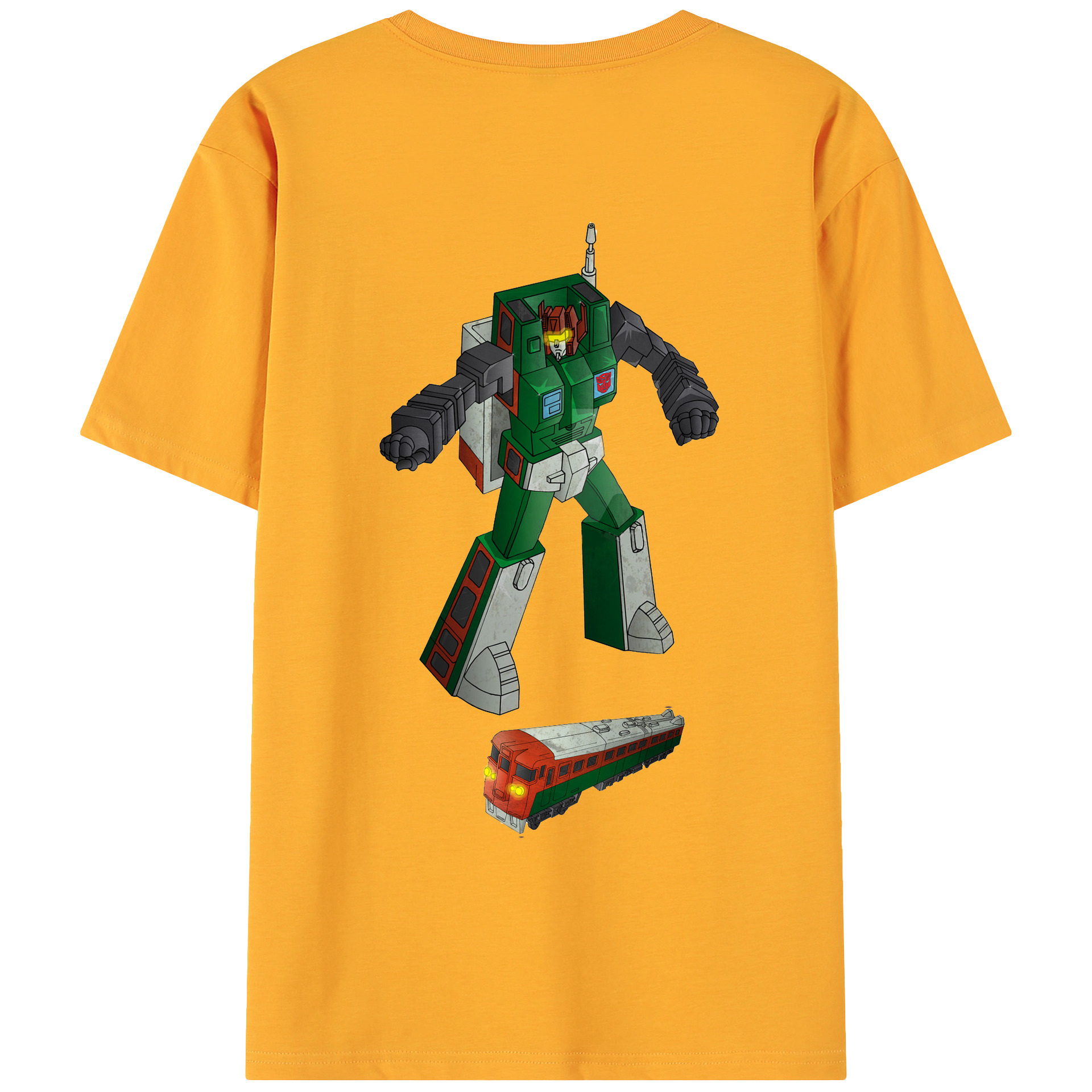 （画像用）  綿100％ メンズ半袖Tシャツ（バックプリント） 通気性