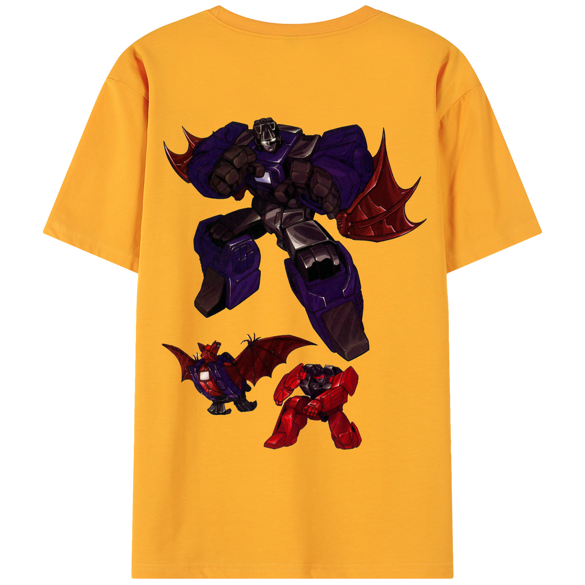 （画像用）  綿100％ メンズ半袖Tシャツ（バックプリント） 通気性