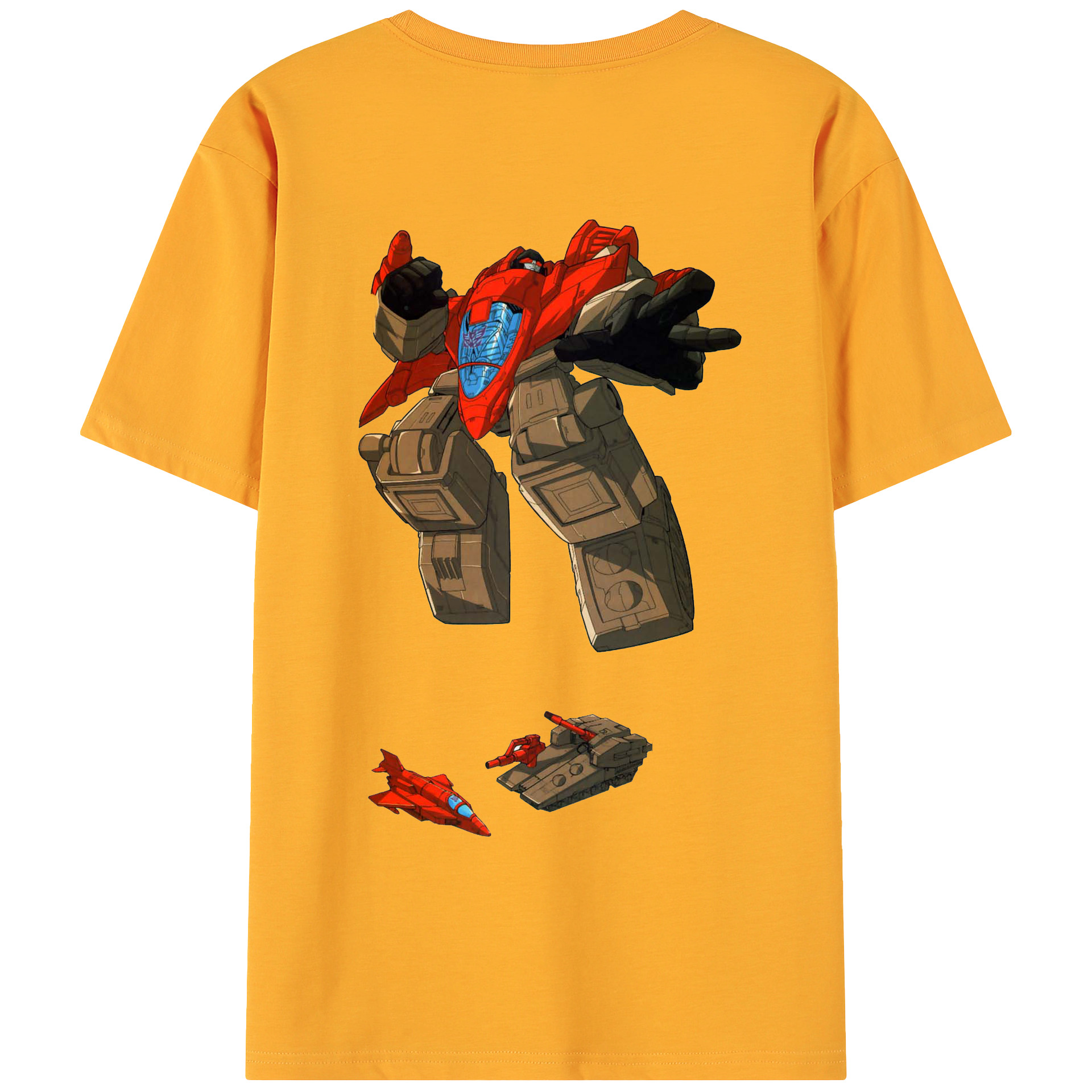 （画像用）  綿100％ メンズ半袖Tシャツ（バックプリント） 通気性