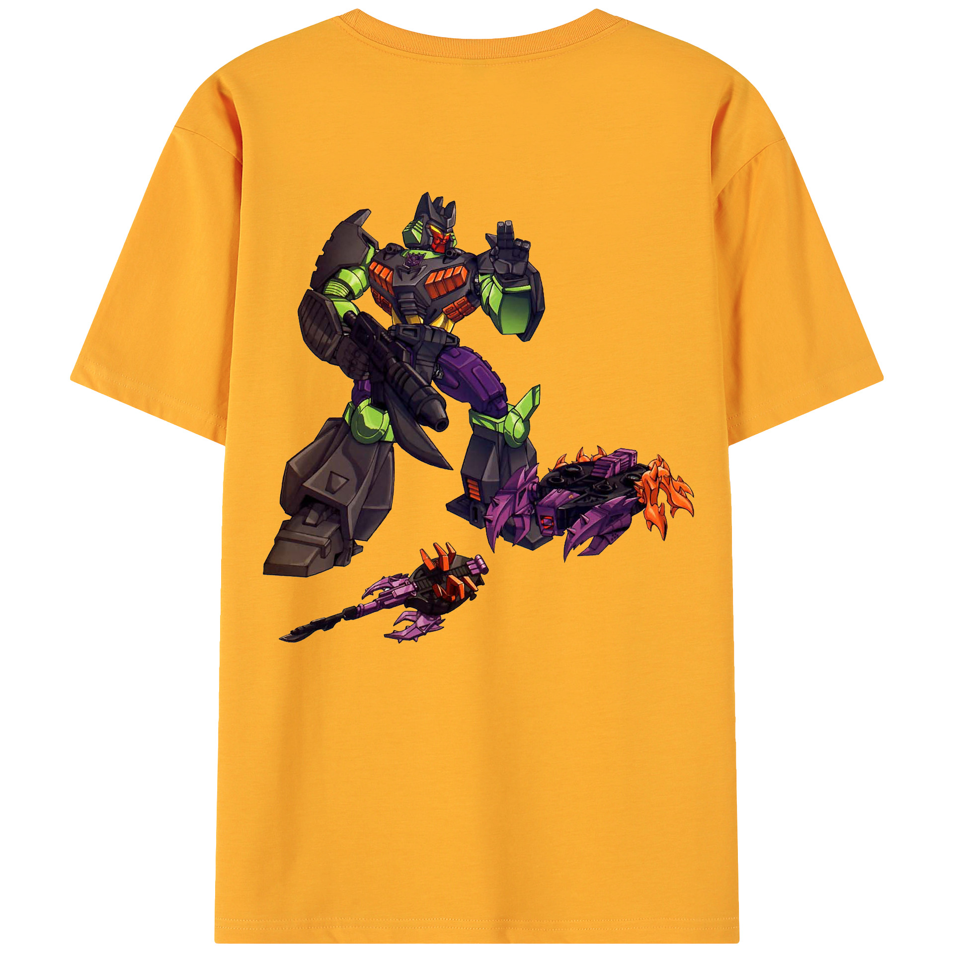 （画像用）  綿100％ メンズ半袖Tシャツ（バックプリント） 通気性
