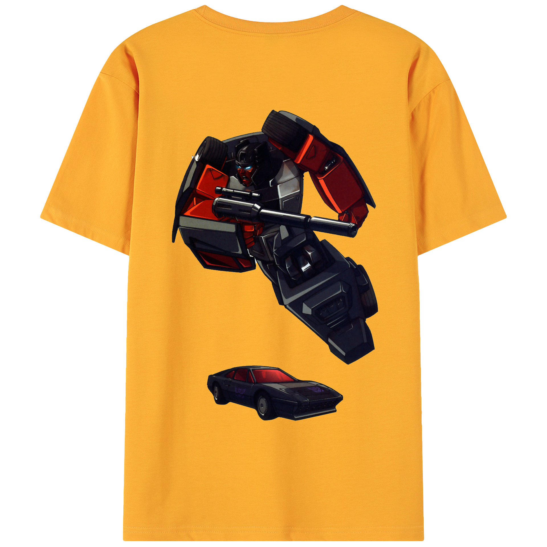 （画像用）  綿100％ メンズ半袖Tシャツ（バックプリント） 通気性