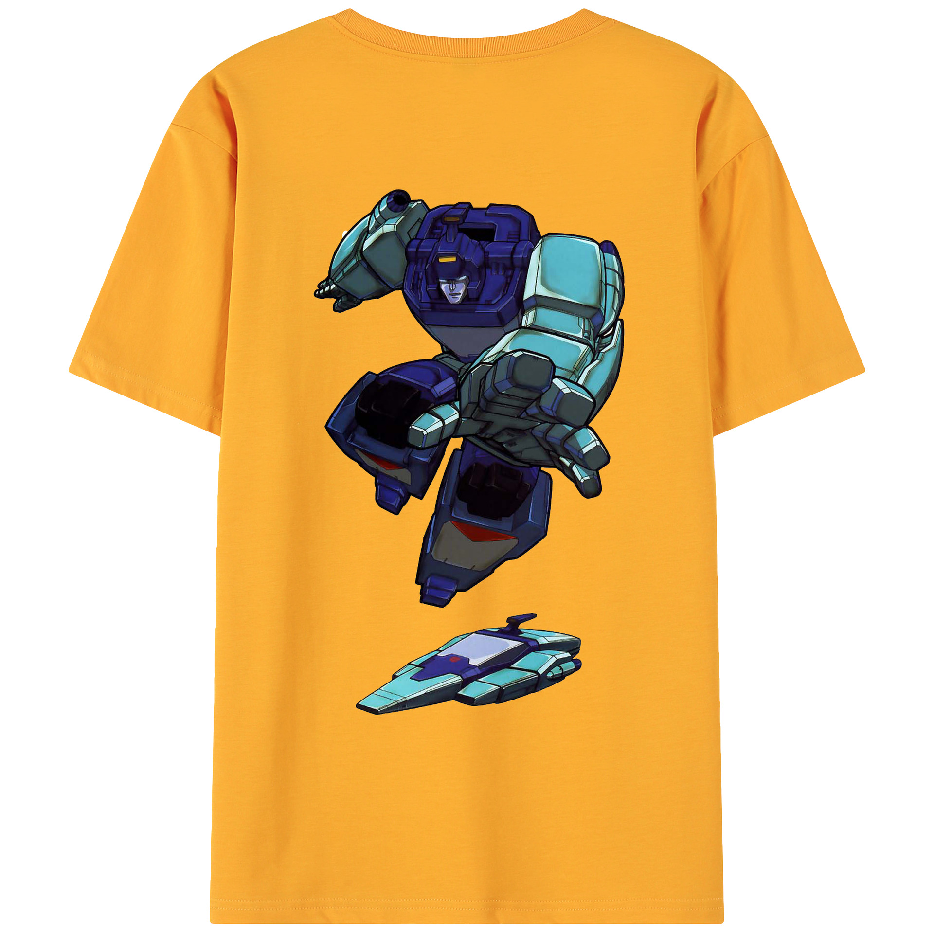 （画像用）  綿100％ メンズ半袖Tシャツ（バックプリント） 通気性