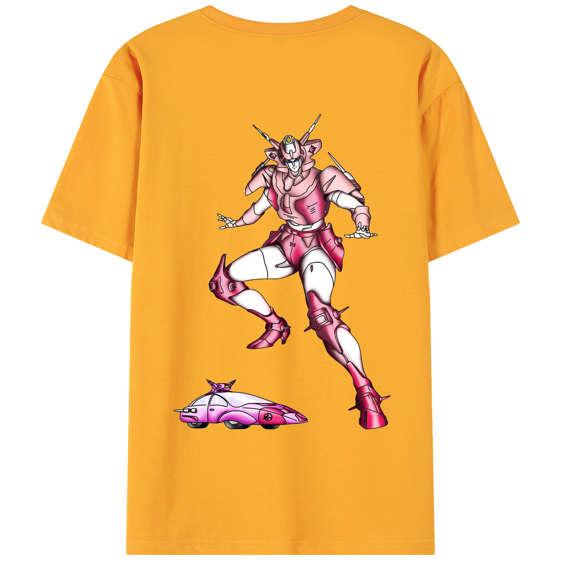 （画像用）  綿100％ メンズ半袖Tシャツ（バックプリント） 通気性