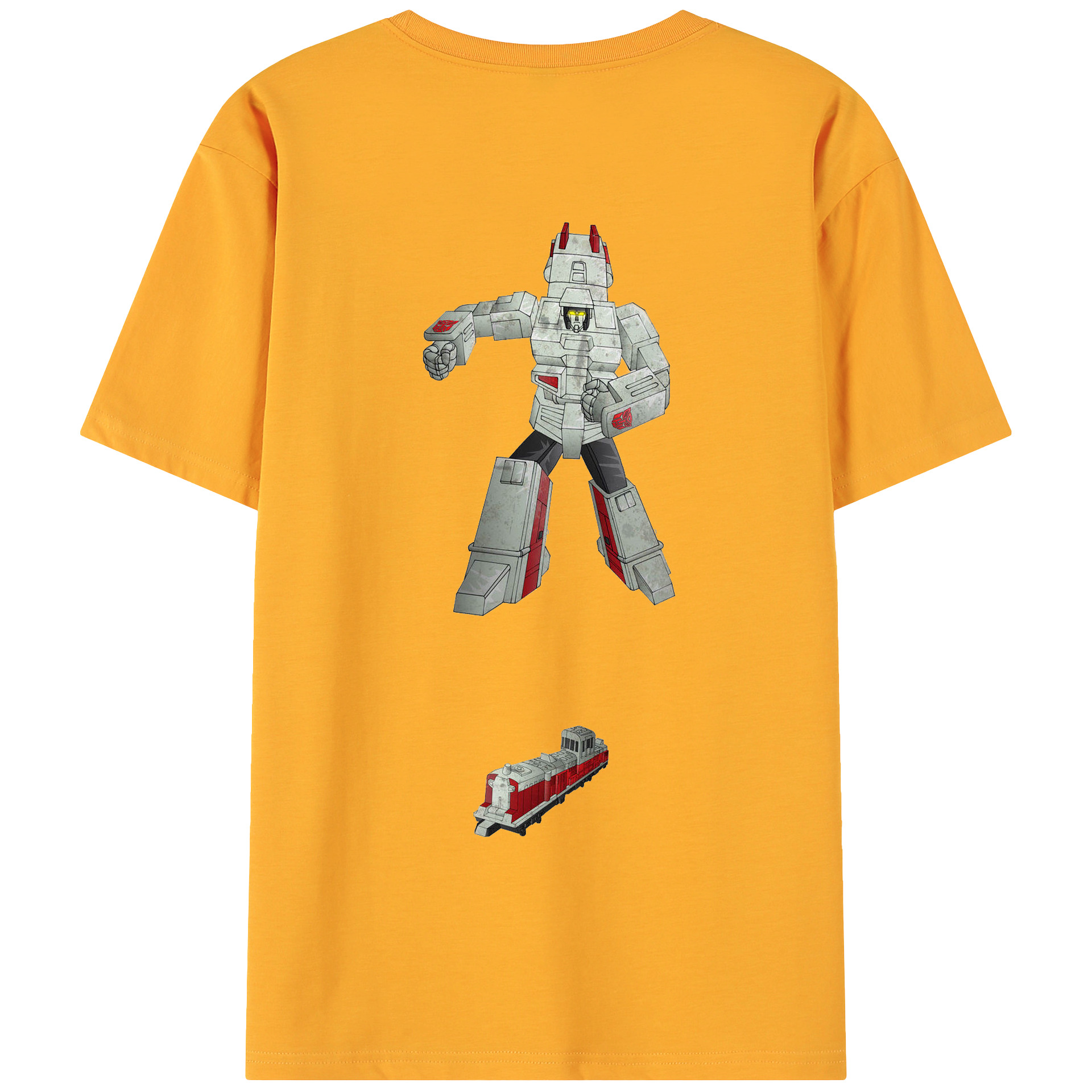 （画像用）  綿100％ メンズ半袖Tシャツ（バックプリント） 通気性