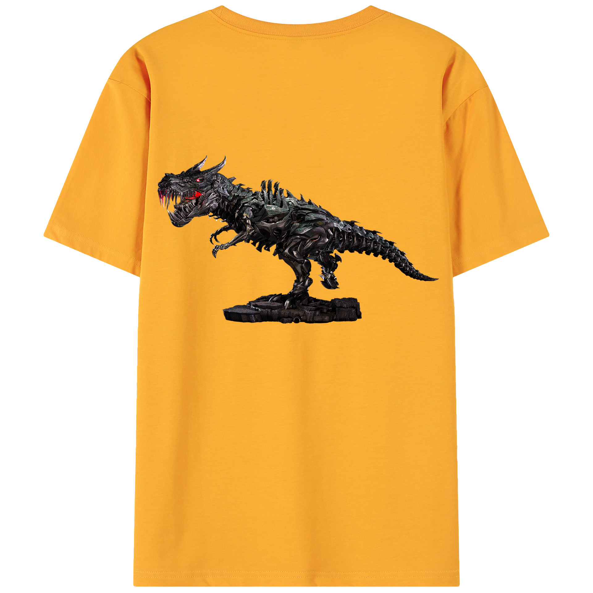 （画像用）  綿100％ メンズ半袖Tシャツ（バックプリント） 通気性