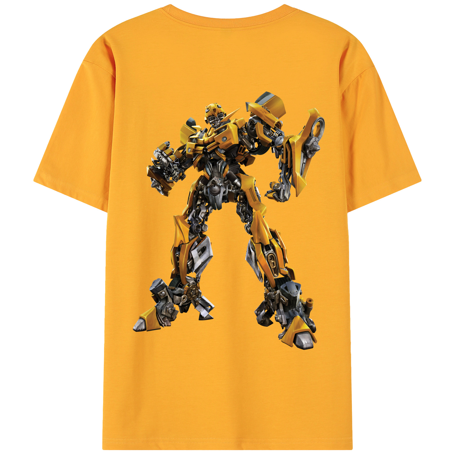 （画像用）  綿100％ メンズ半袖Tシャツ（バックプリント） 通気性