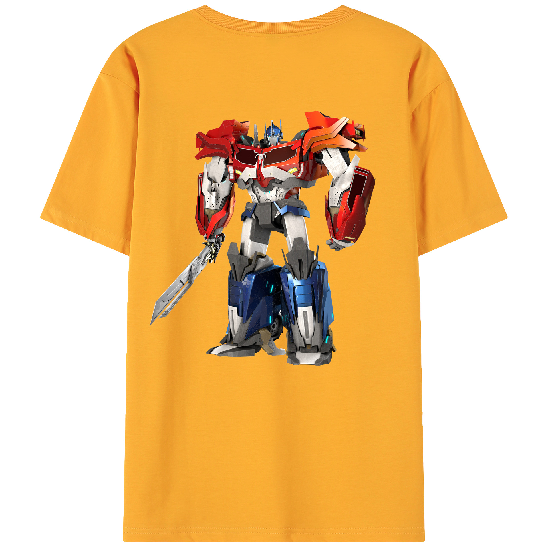 （画像用）  綿100％ メンズ半袖Tシャツ（バックプリント） 通気性