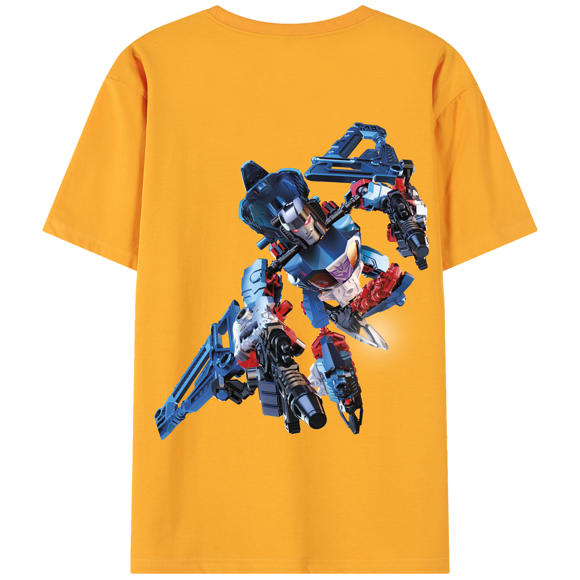 （画像用）  綿100％ メンズ半袖Tシャツ（バックプリント） 通気性