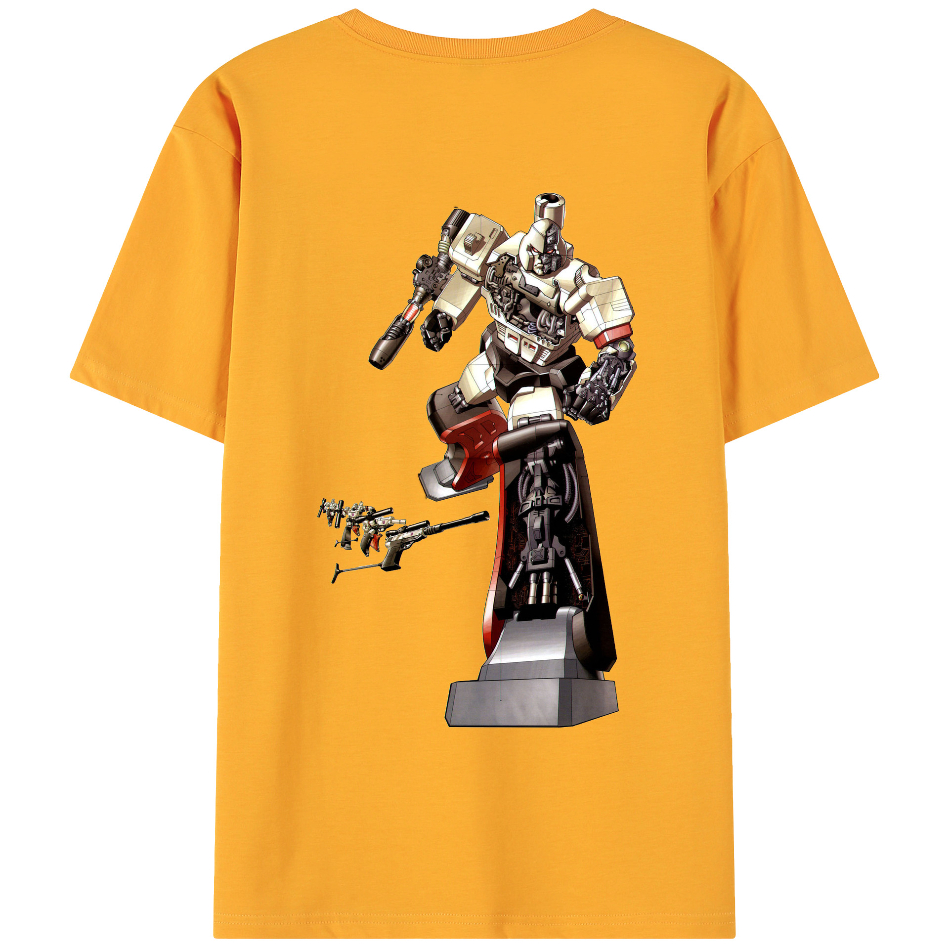 （画像用）  綿100％ メンズ半袖Tシャツ（バックプリント） 通気性