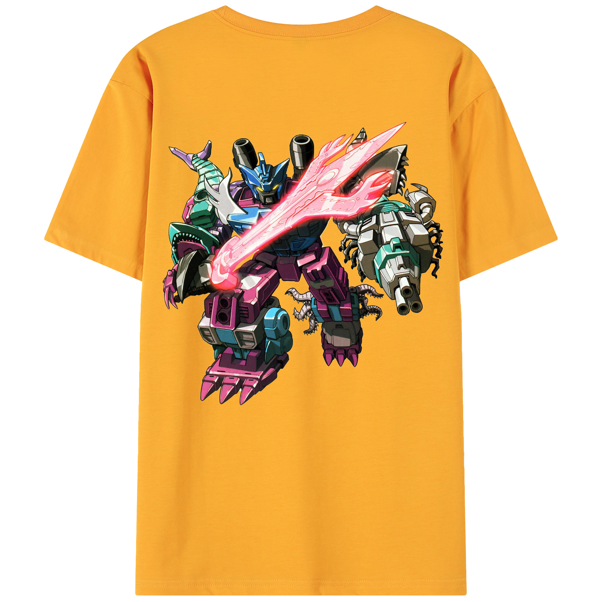 （画像用）  綿100％ メンズ半袖Tシャツ（バックプリント） 通気性