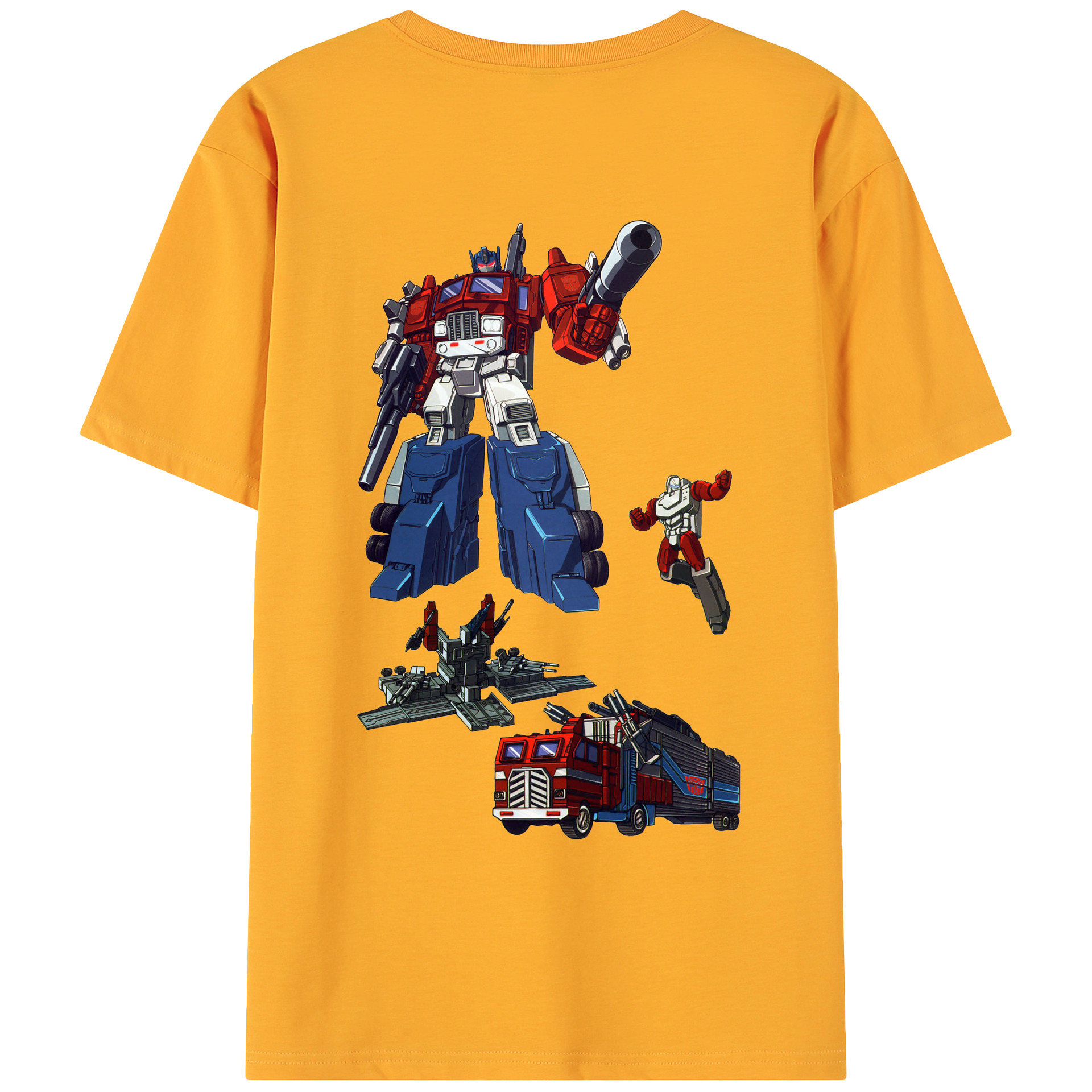 （画像用）  綿100％ メンズ半袖Tシャツ（バックプリント） 通気性