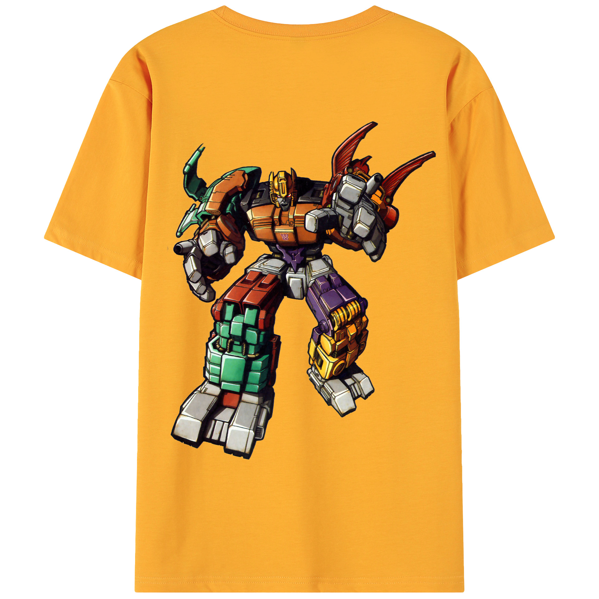 （画像用）  綿100％ メンズ半袖Tシャツ（バックプリント） 通気性