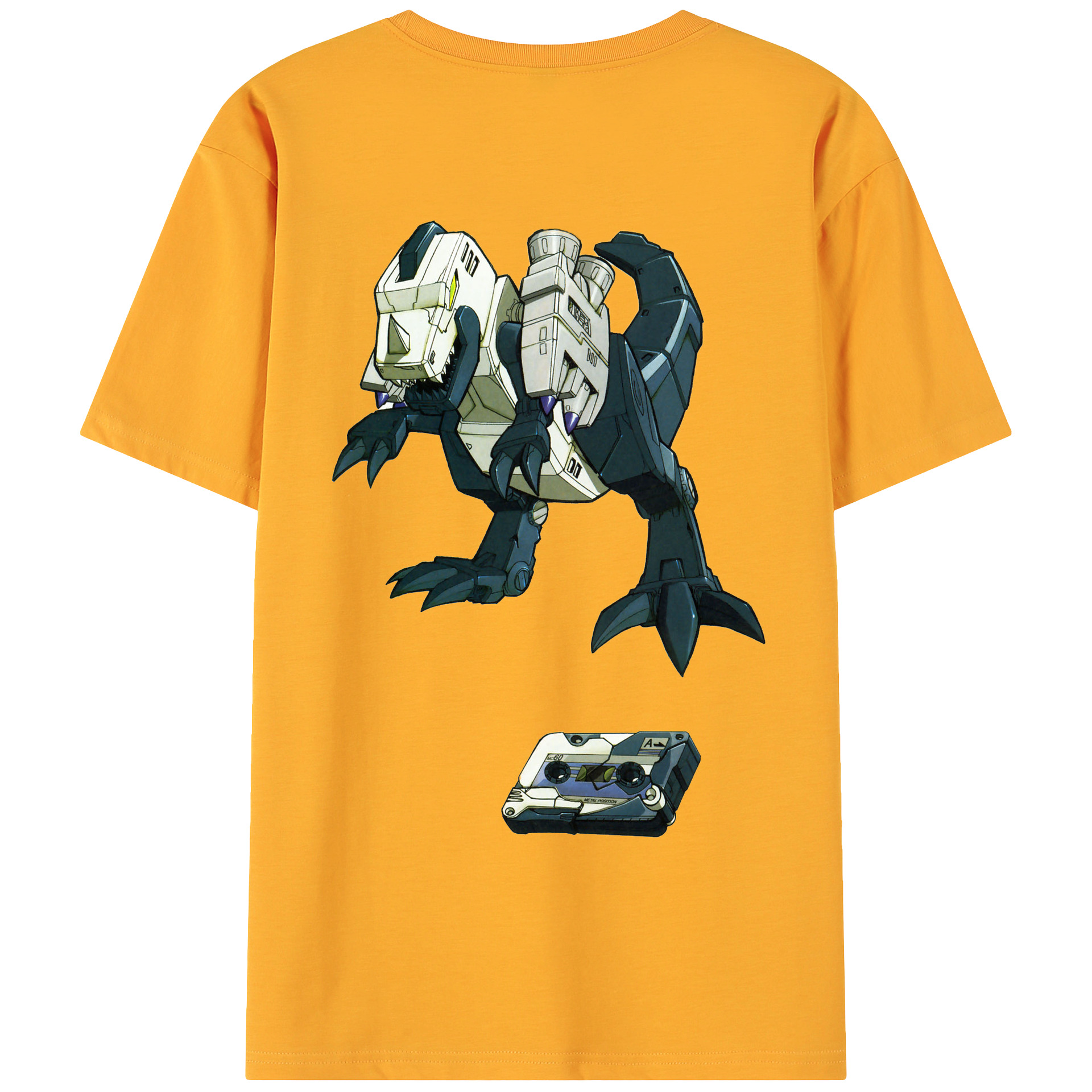 （画像用）  綿100％ メンズ半袖Tシャツ（バックプリント） 通気性