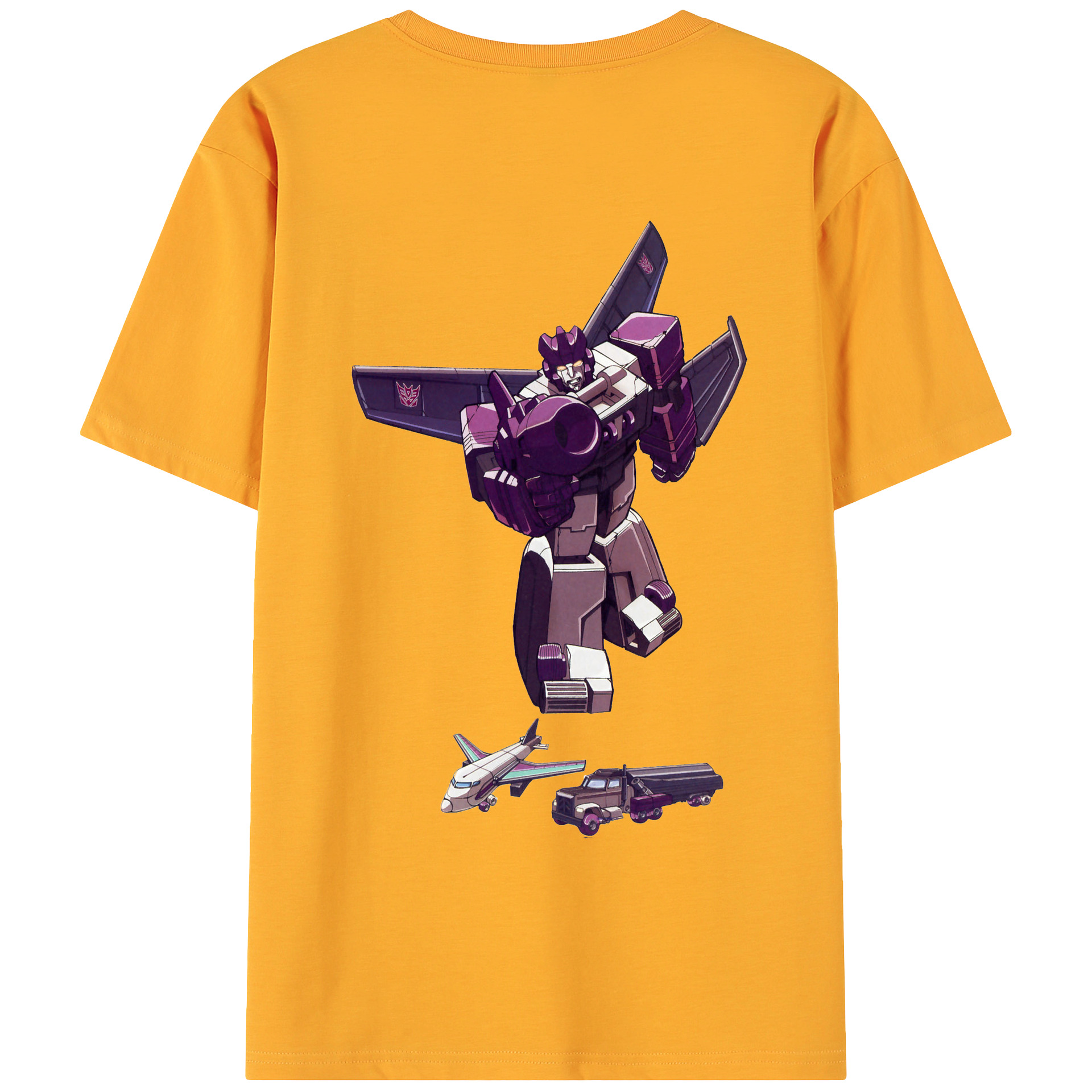 （画像用）  綿100％ メンズ半袖Tシャツ（バックプリント） 通気性
