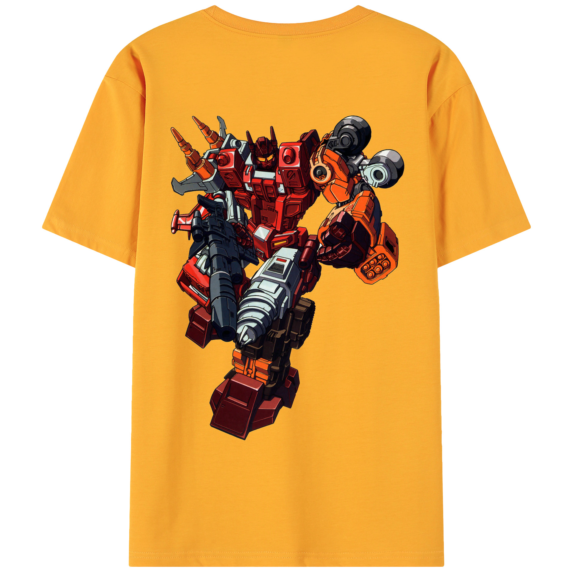 （画像用）  綿100％ メンズ半袖Tシャツ（バックプリント） 通気性