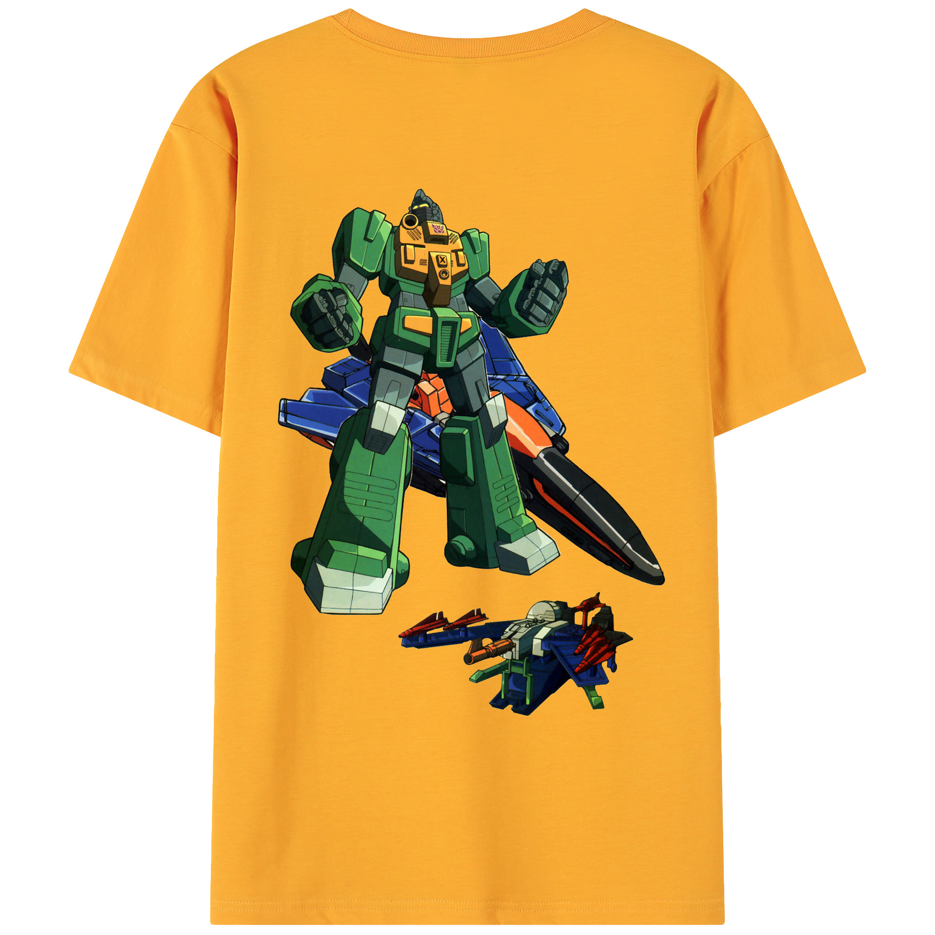 （画像用）  綿100％ メンズ半袖Tシャツ（バックプリント） 通気性