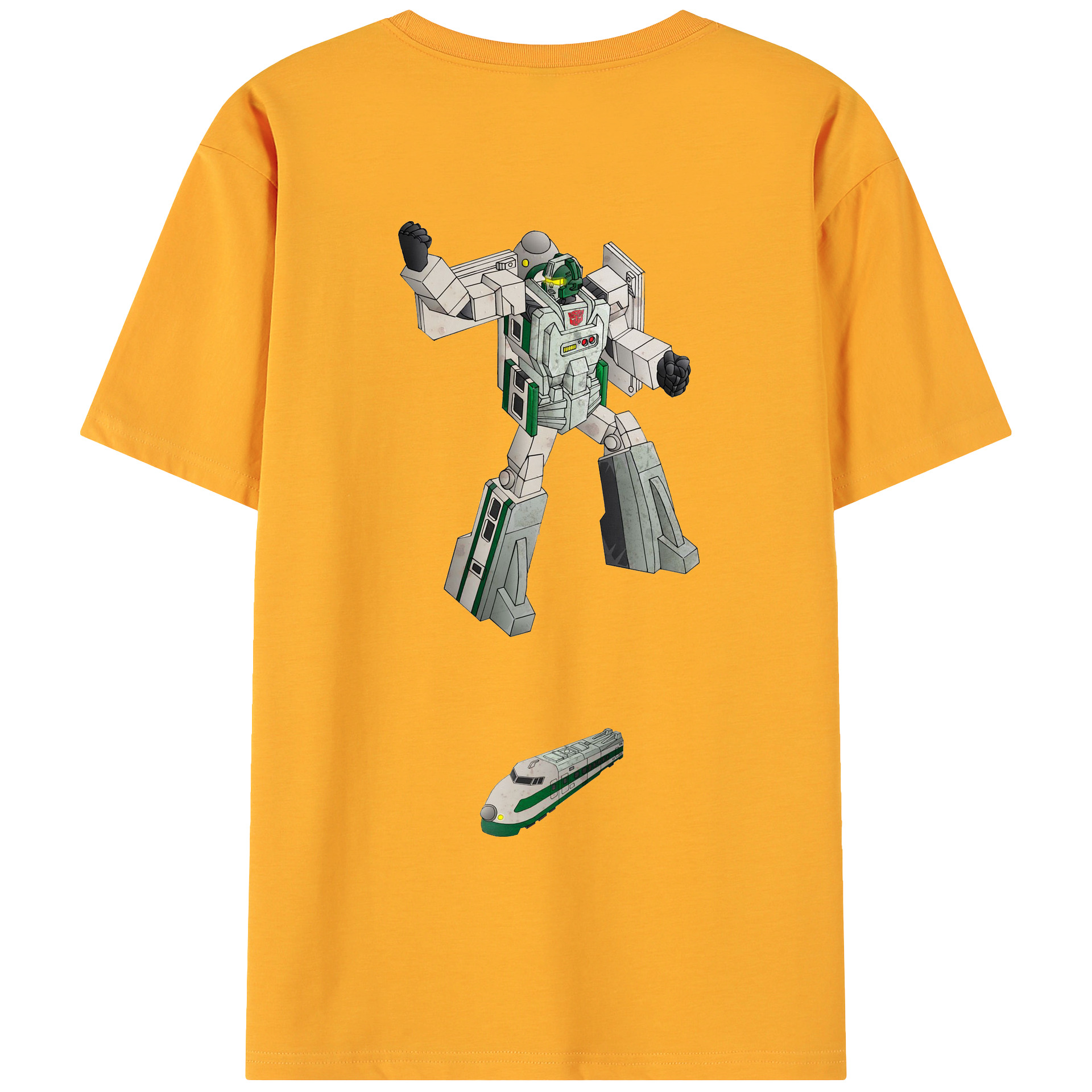 （画像用）  綿100％ メンズ半袖Tシャツ（バックプリント） 通気性