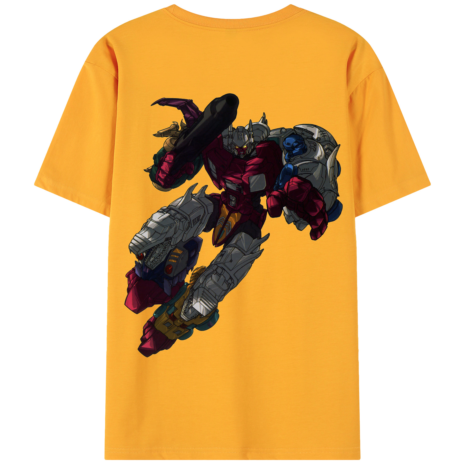 （画像用）  綿100％ メンズ半袖Tシャツ（バックプリント） 通気性