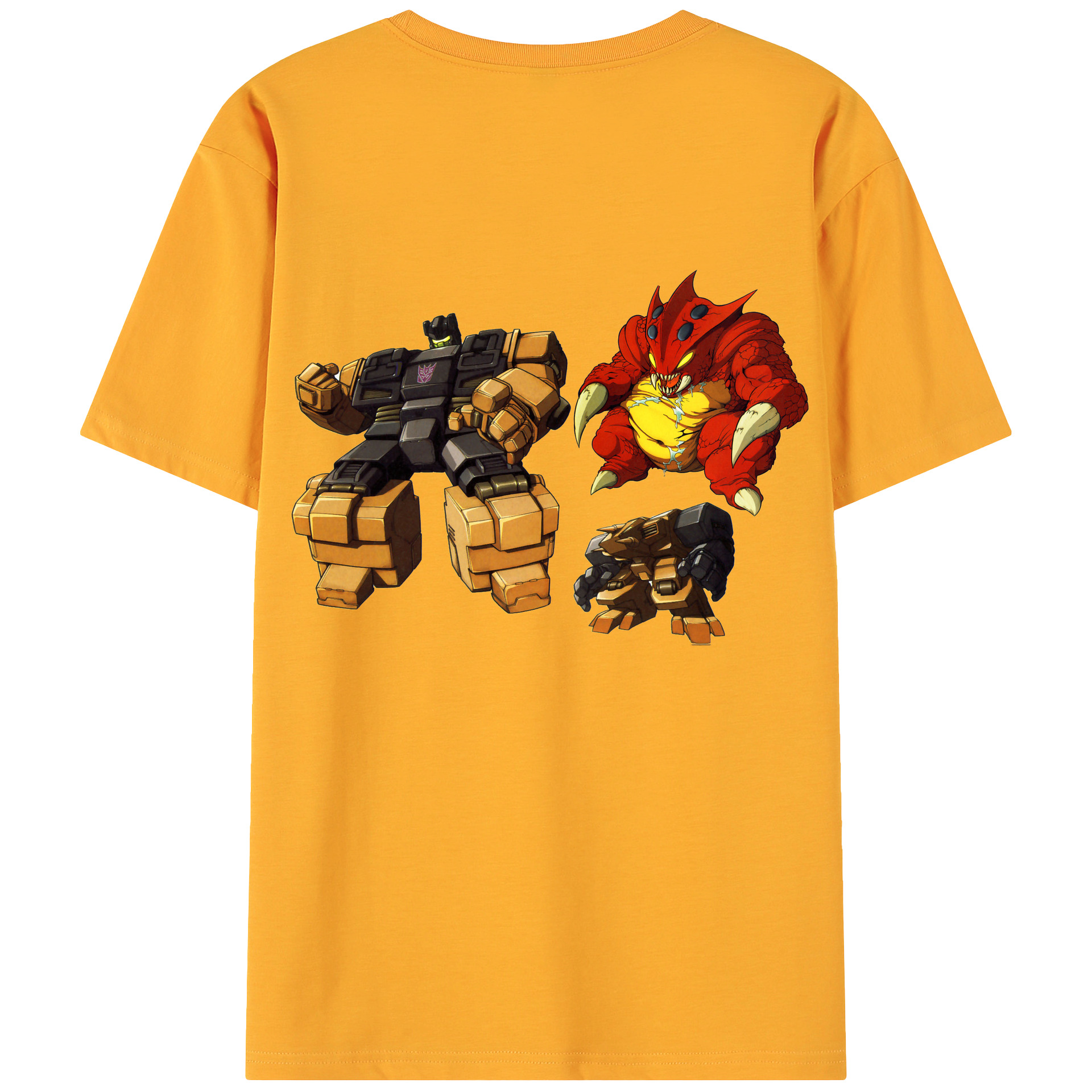 （画像用）  綿100％ メンズ半袖Tシャツ（バックプリント） 通気性