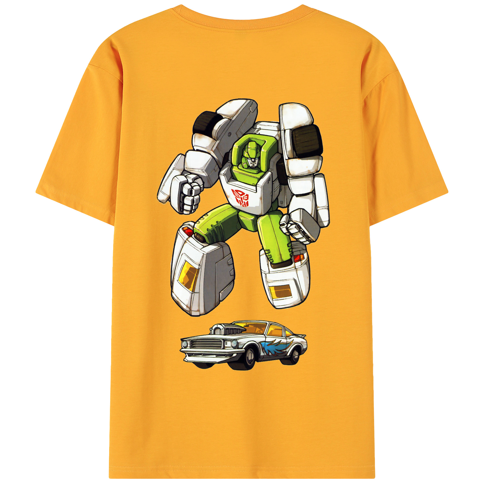 （画像用）  綿100％ メンズ半袖Tシャツ（バックプリント） 通気性