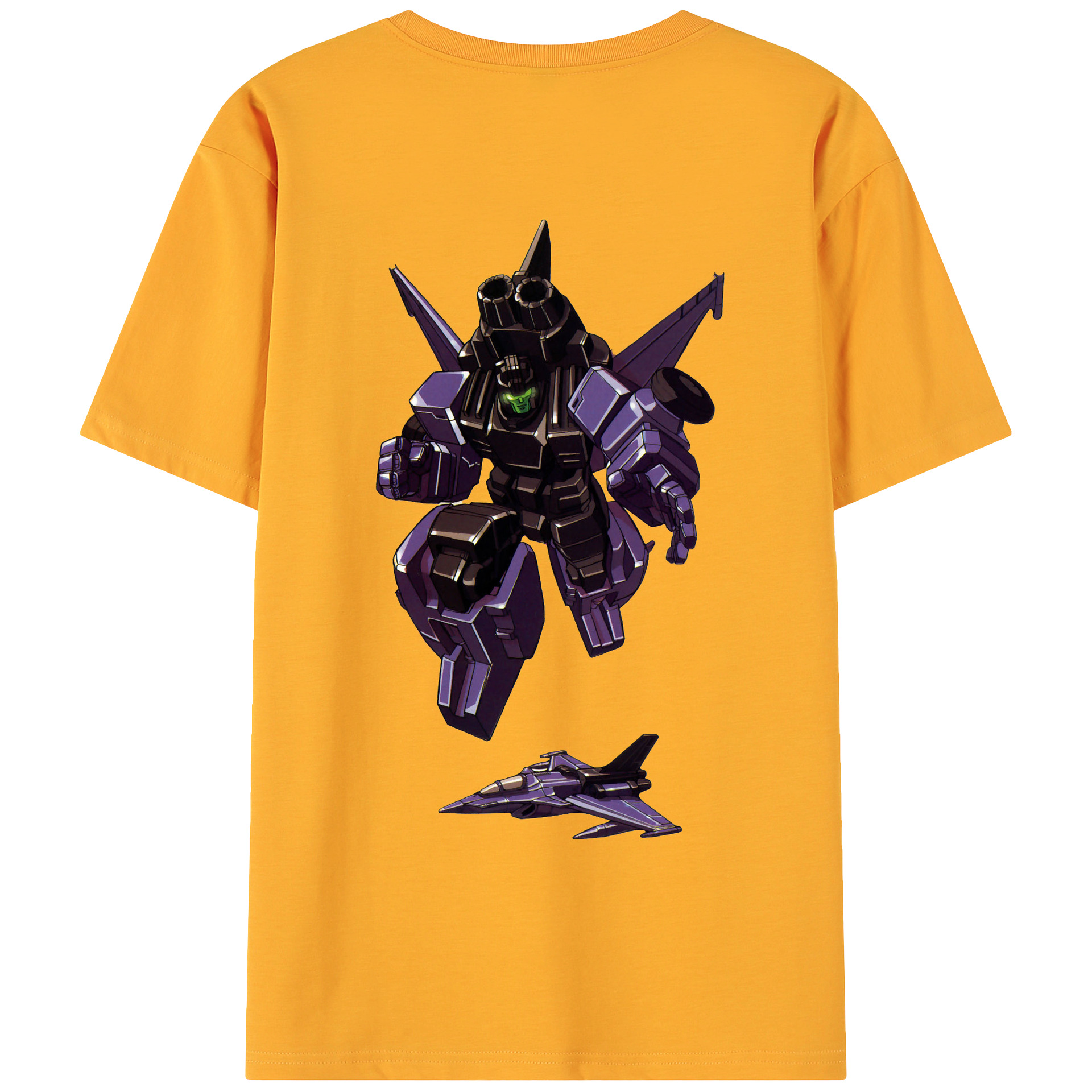 （画像用）  綿100％ メンズ半袖Tシャツ（バックプリント） 通気性
