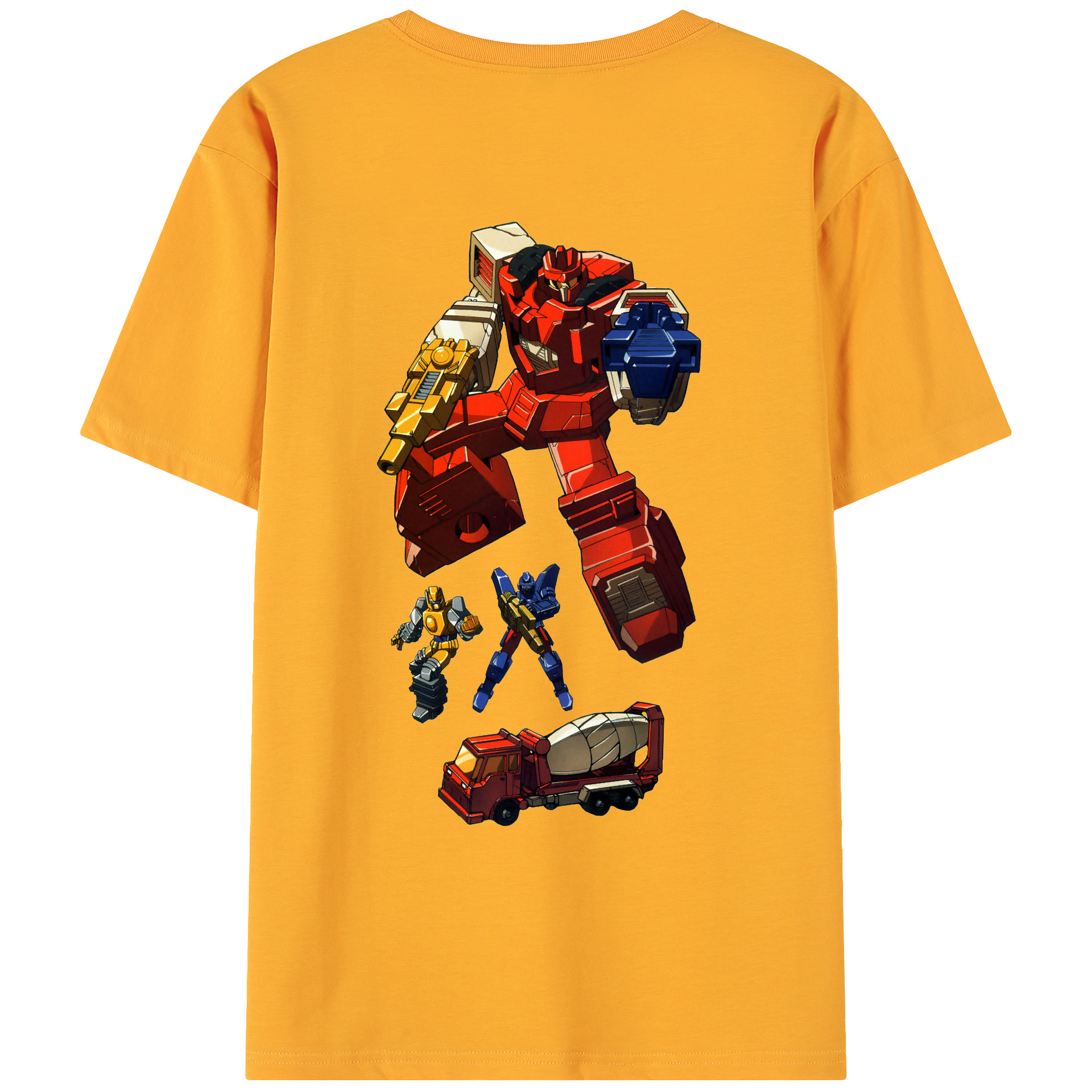 （画像用）  綿100％ メンズ半袖Tシャツ（バックプリント） 通気性