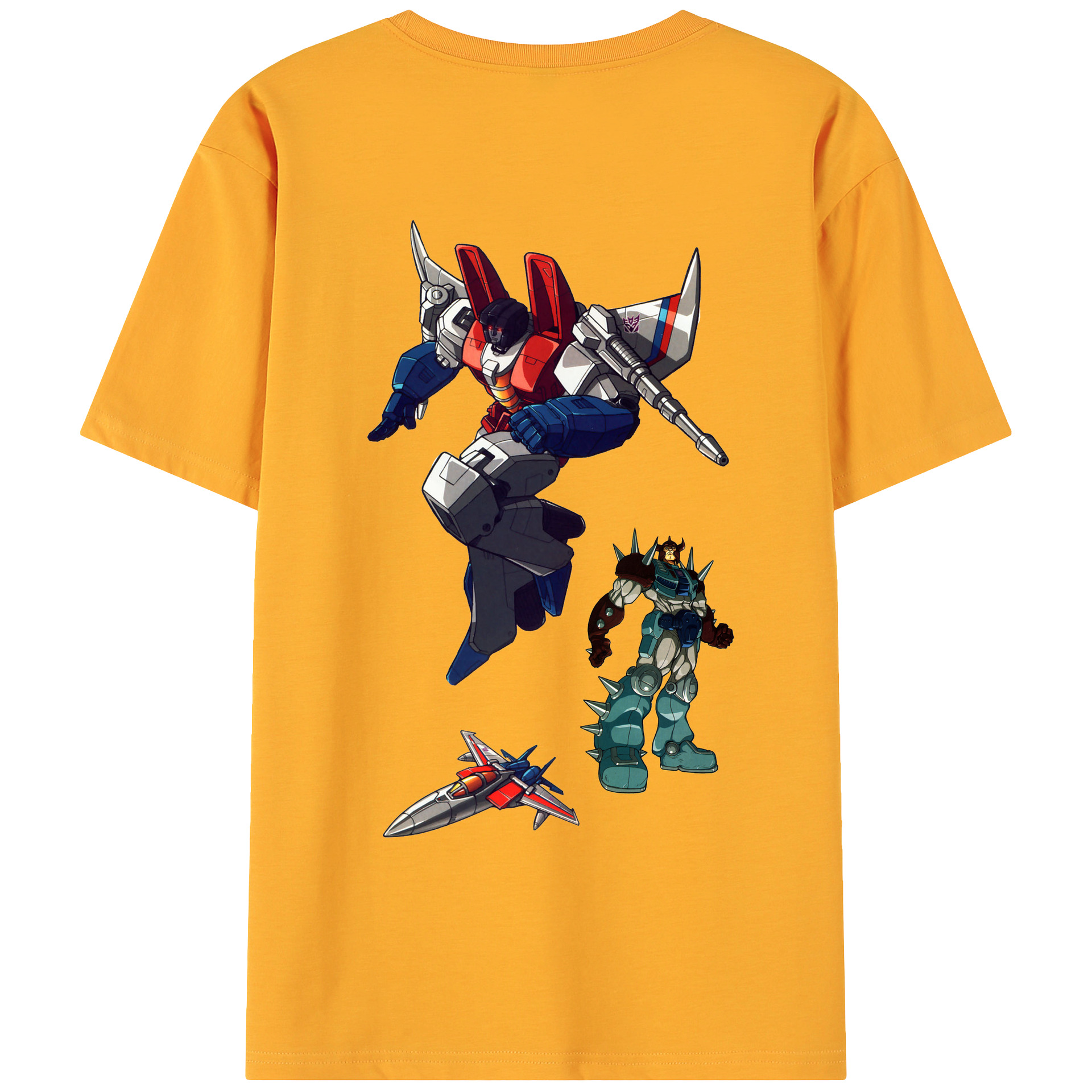 （画像用）  綿100％ メンズ半袖Tシャツ（バックプリント） 通気性