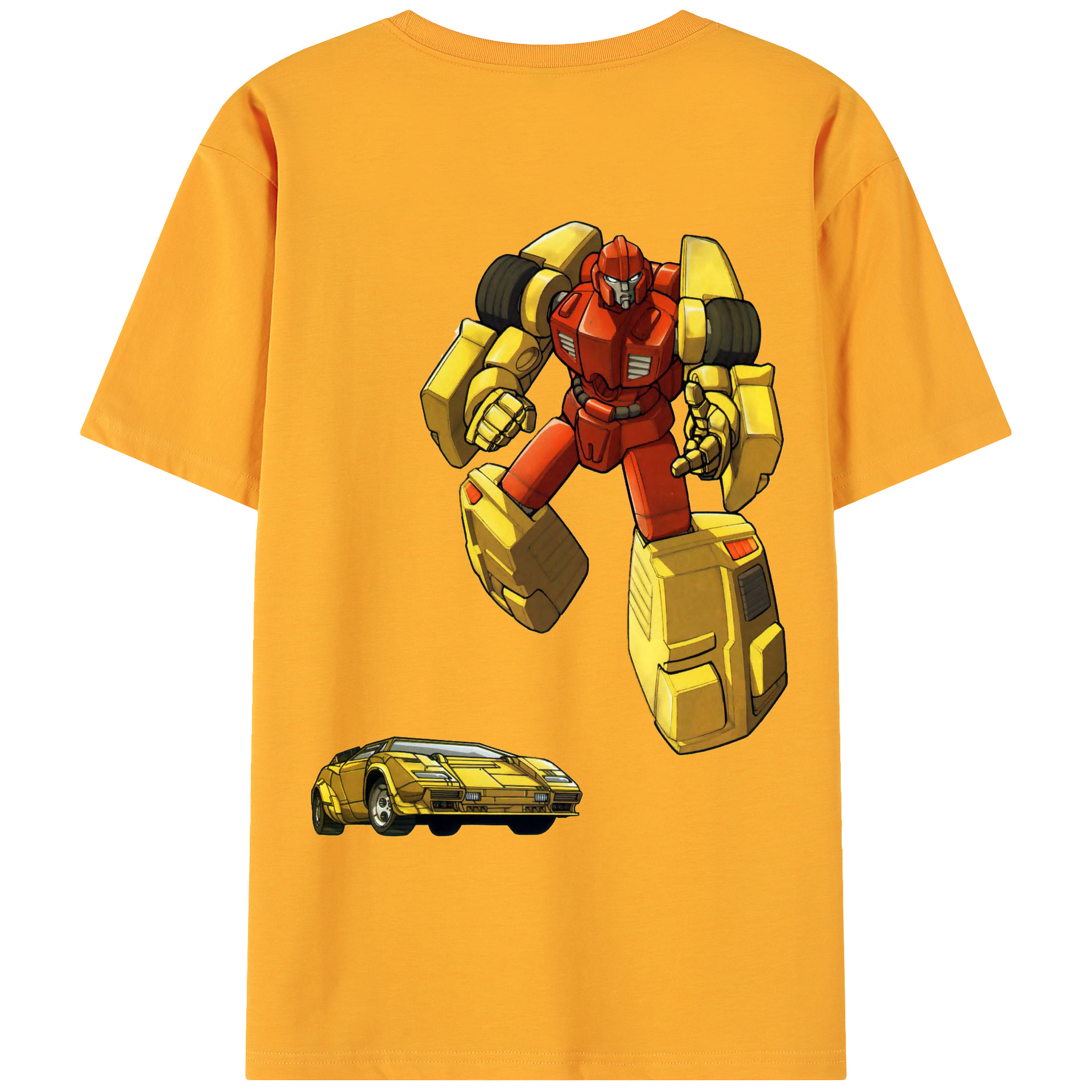 （画像用）  綿100％ メンズ半袖Tシャツ（バックプリント） 通気性