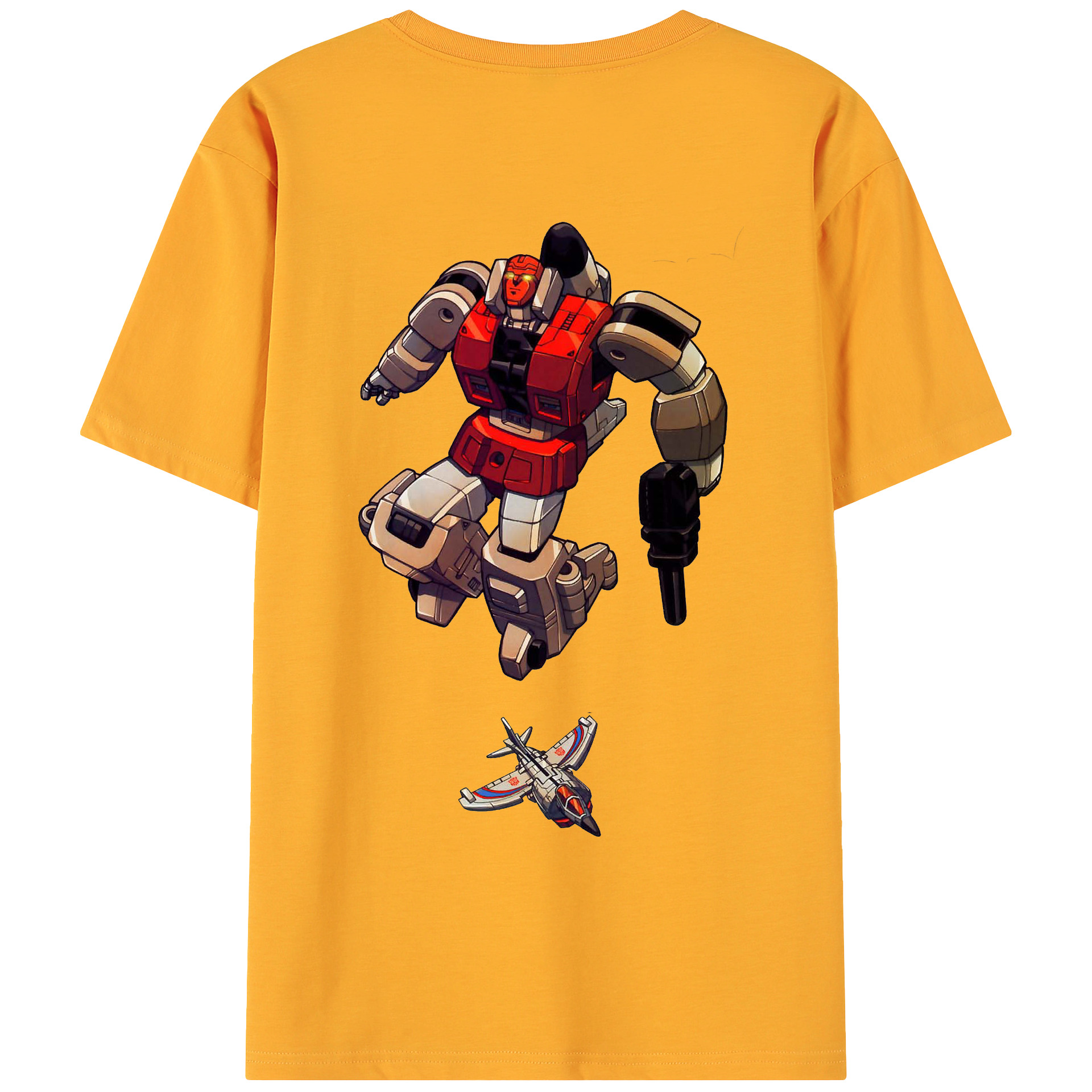 （画像用）  綿100％ メンズ半袖Tシャツ（バックプリント） 通気性