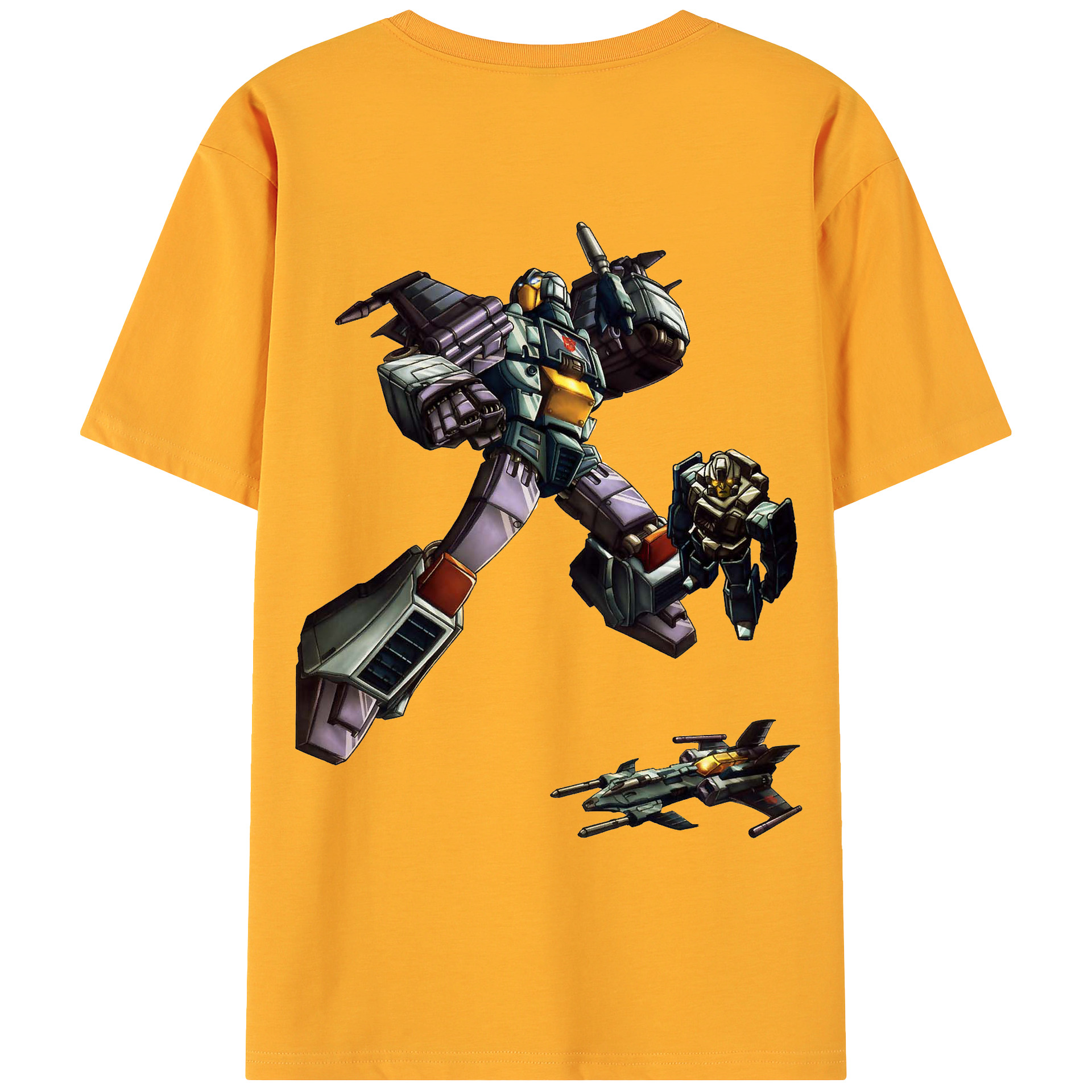 （画像用）  綿100％ メンズ半袖Tシャツ（バックプリント） 通気性