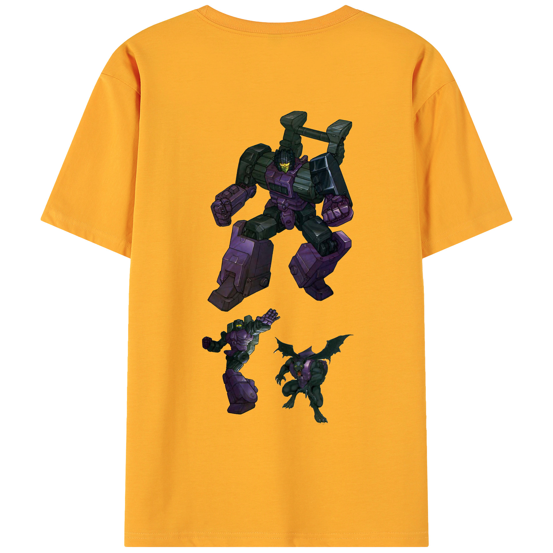 （画像用）  綿100％ メンズ半袖Tシャツ（バックプリント） 通気性