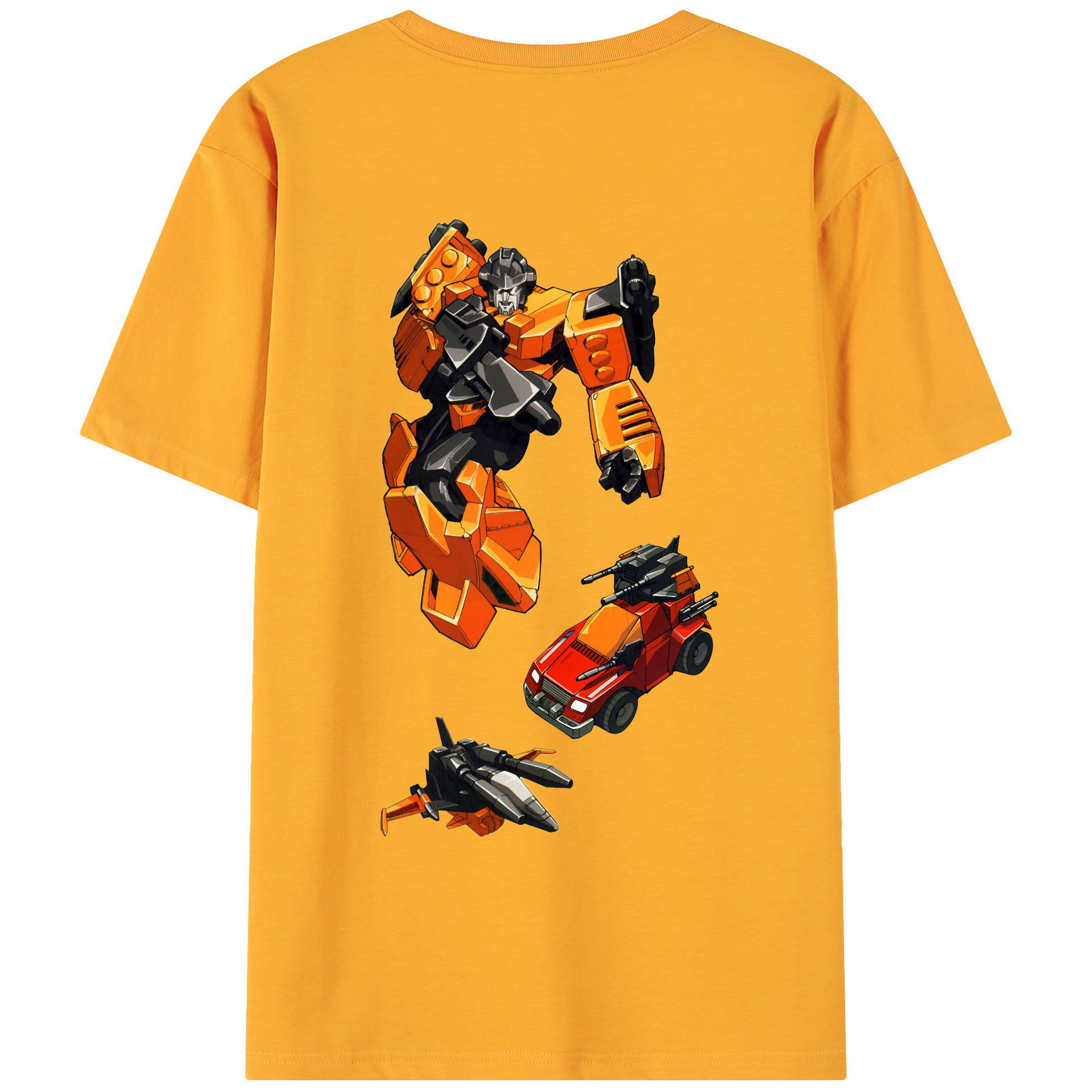 （画像用）  綿100％ メンズ半袖Tシャツ（バックプリント） 通気性