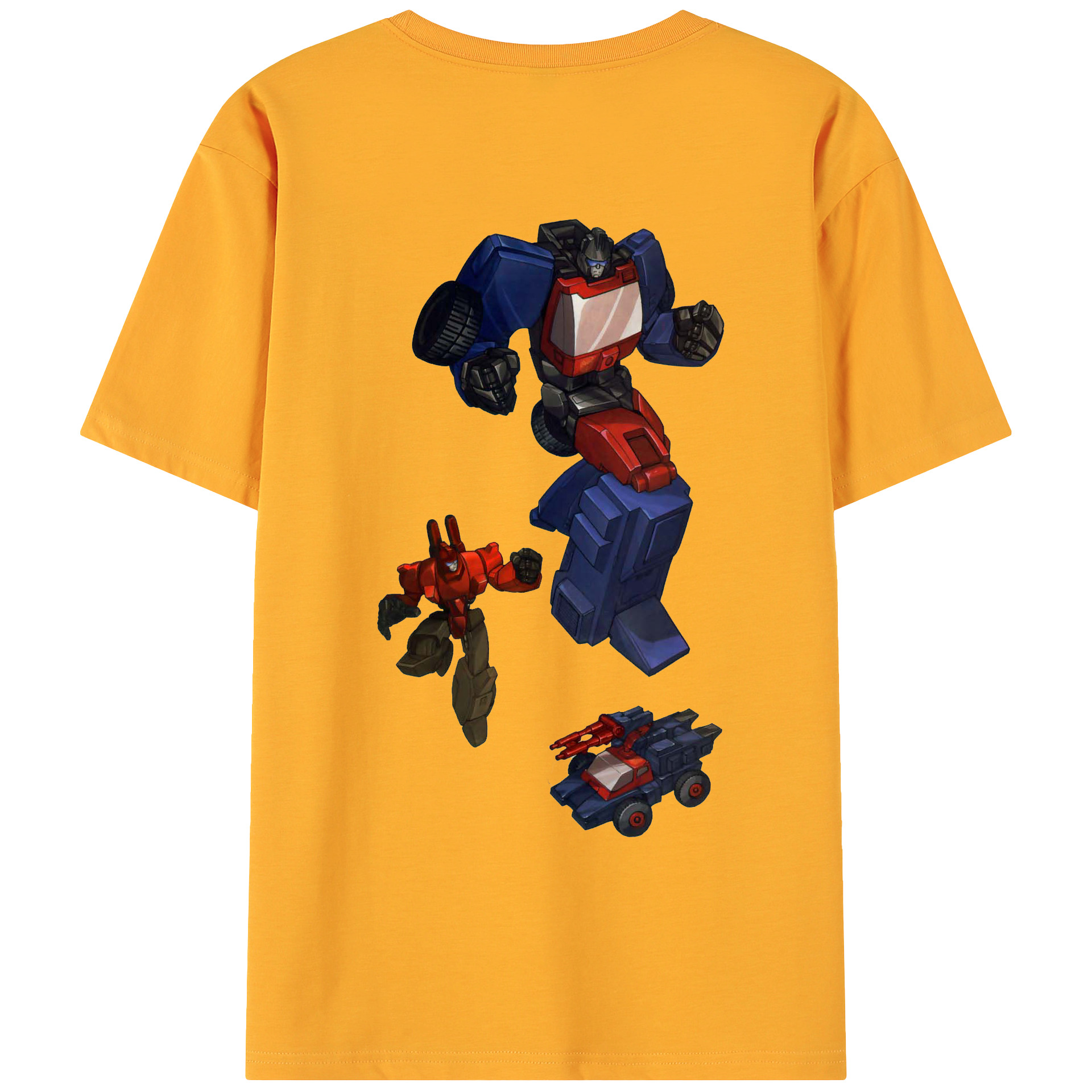 （画像用）  綿100％ メンズ半袖Tシャツ（バックプリント） 通気性