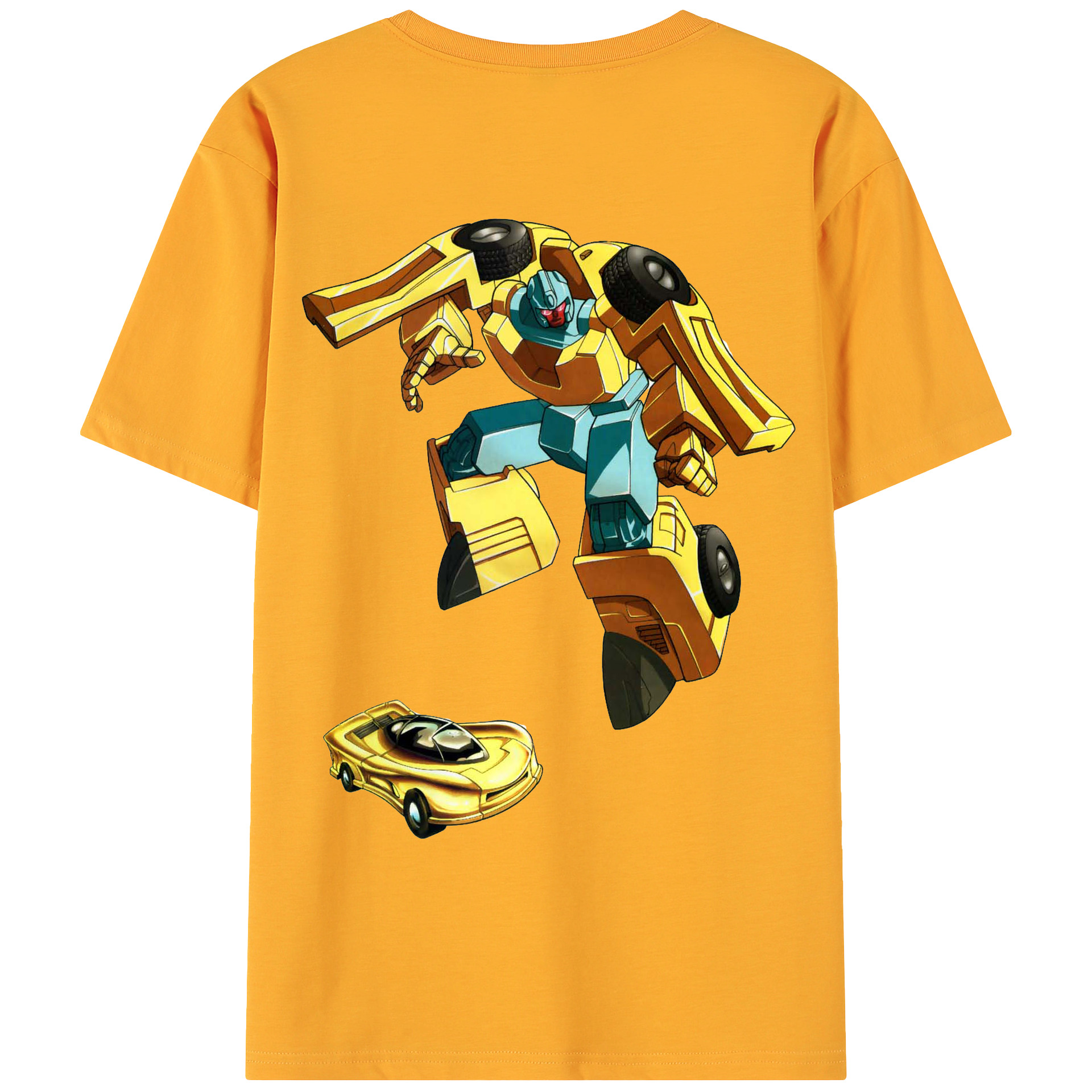 （画像用）  綿100％ メンズ半袖Tシャツ（バックプリント） 通気性