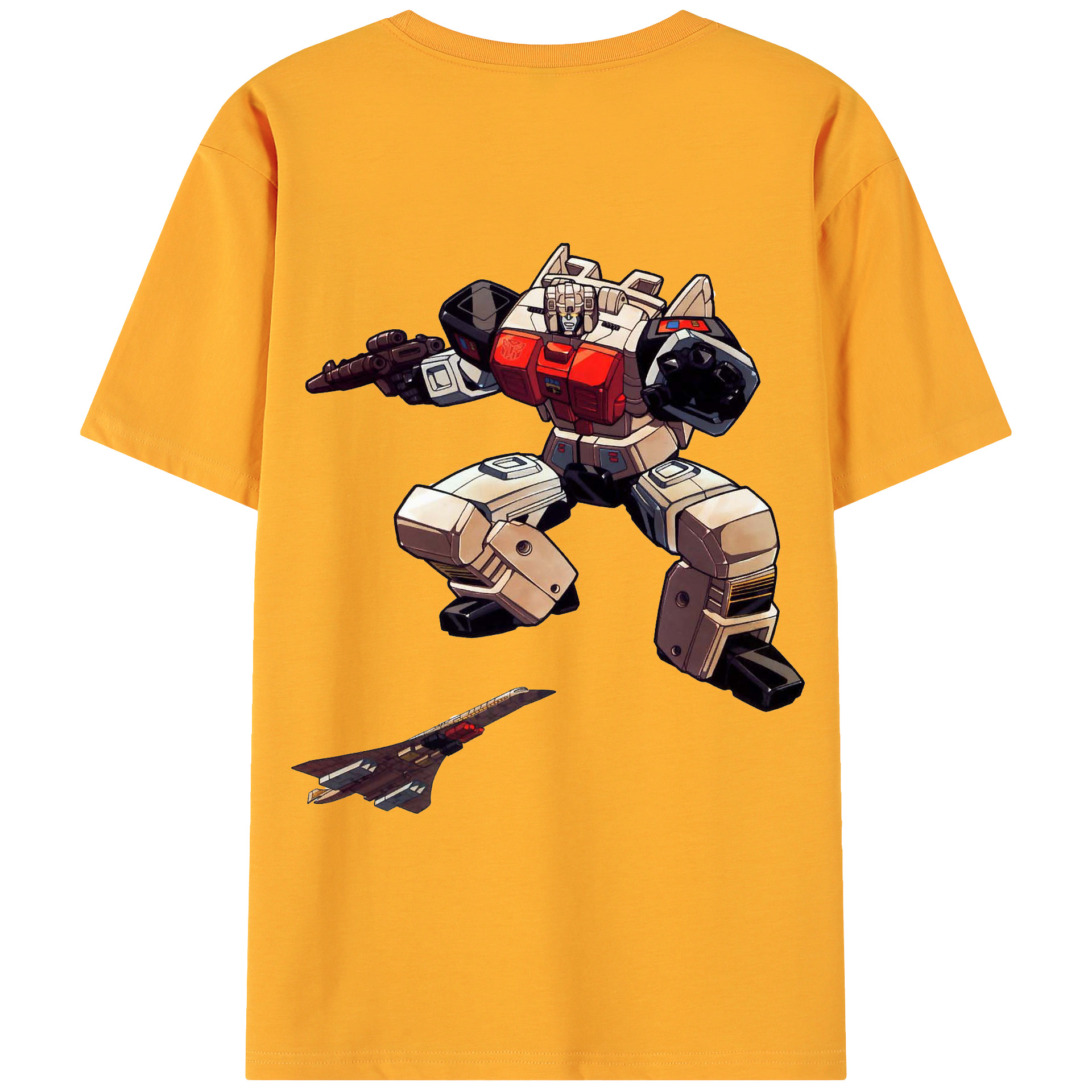 （画像用）  綿100％ メンズ半袖Tシャツ（バックプリント） 通気性