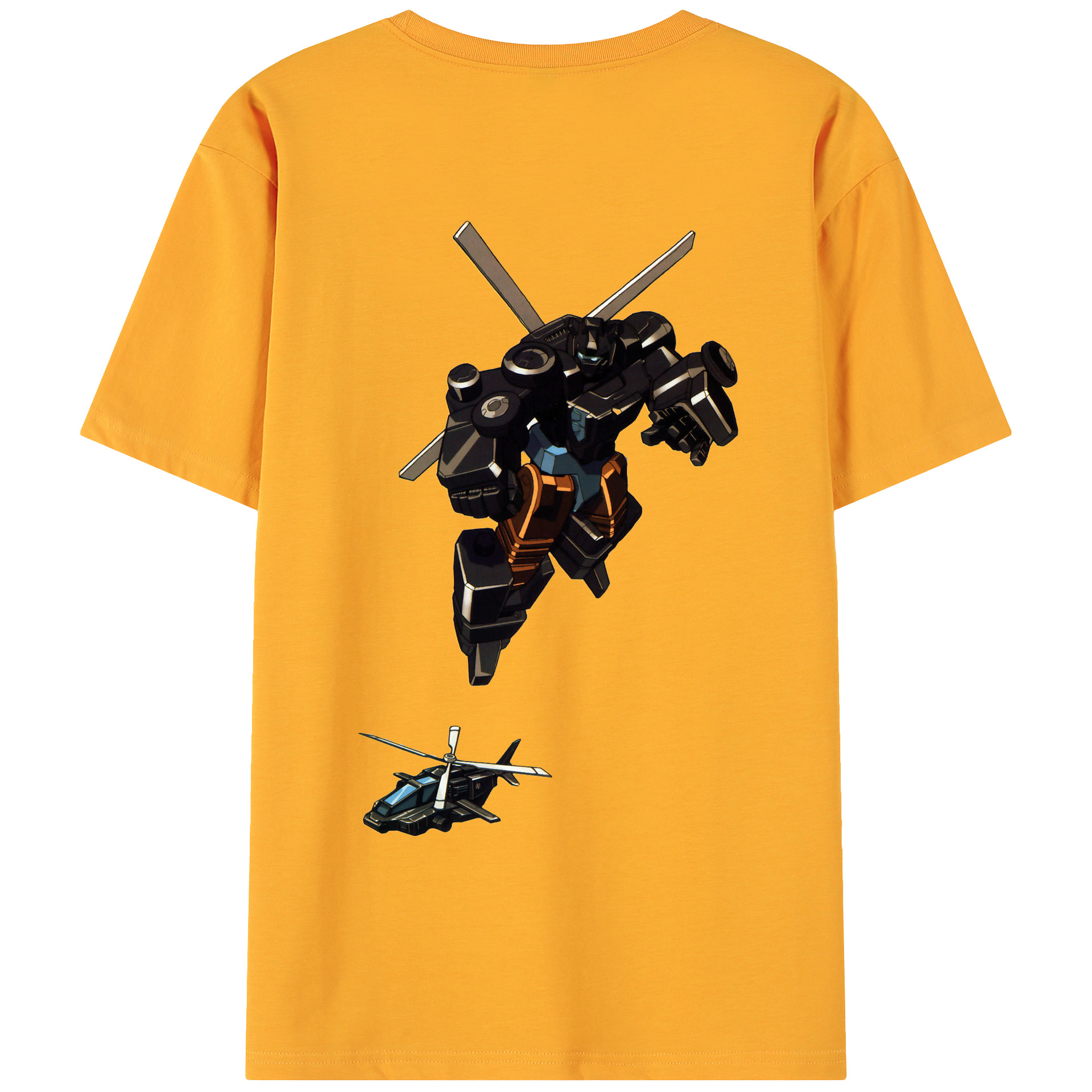 （画像用）  綿100％ メンズ半袖Tシャツ（バックプリント） 通気性
