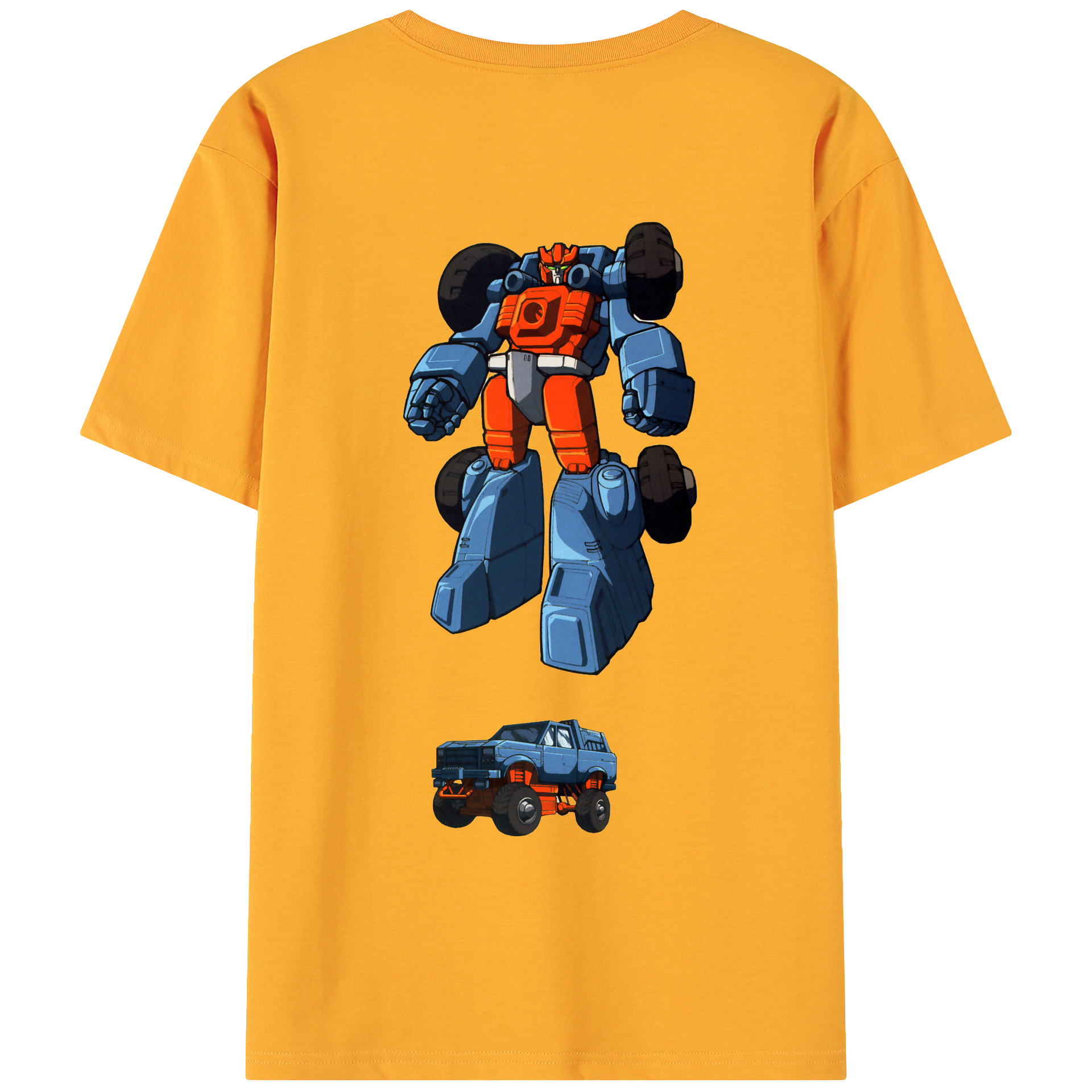 （画像用）  綿100％ メンズ半袖Tシャツ（バックプリント） 通気性