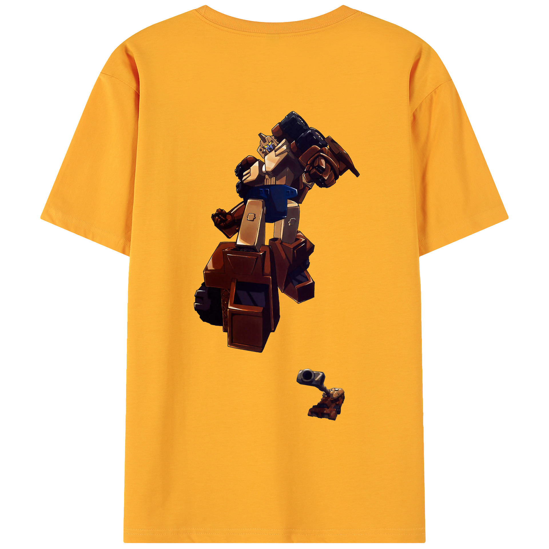 （画像用）  綿100％ メンズ半袖Tシャツ（バックプリント） 通気性