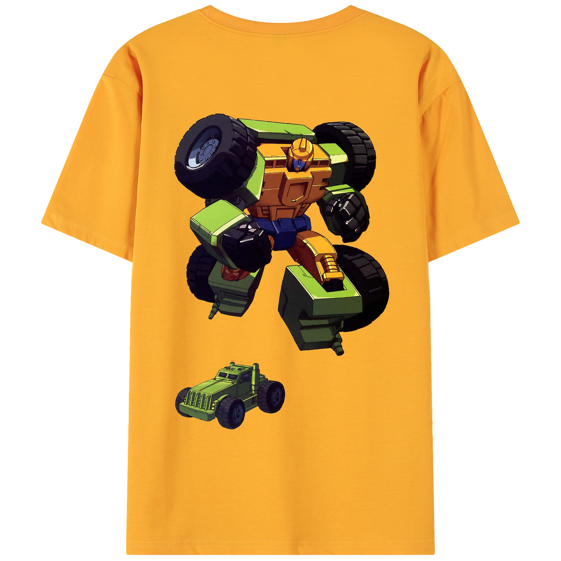 （画像用）  綿100％ メンズ半袖Tシャツ（バックプリント） 通気性