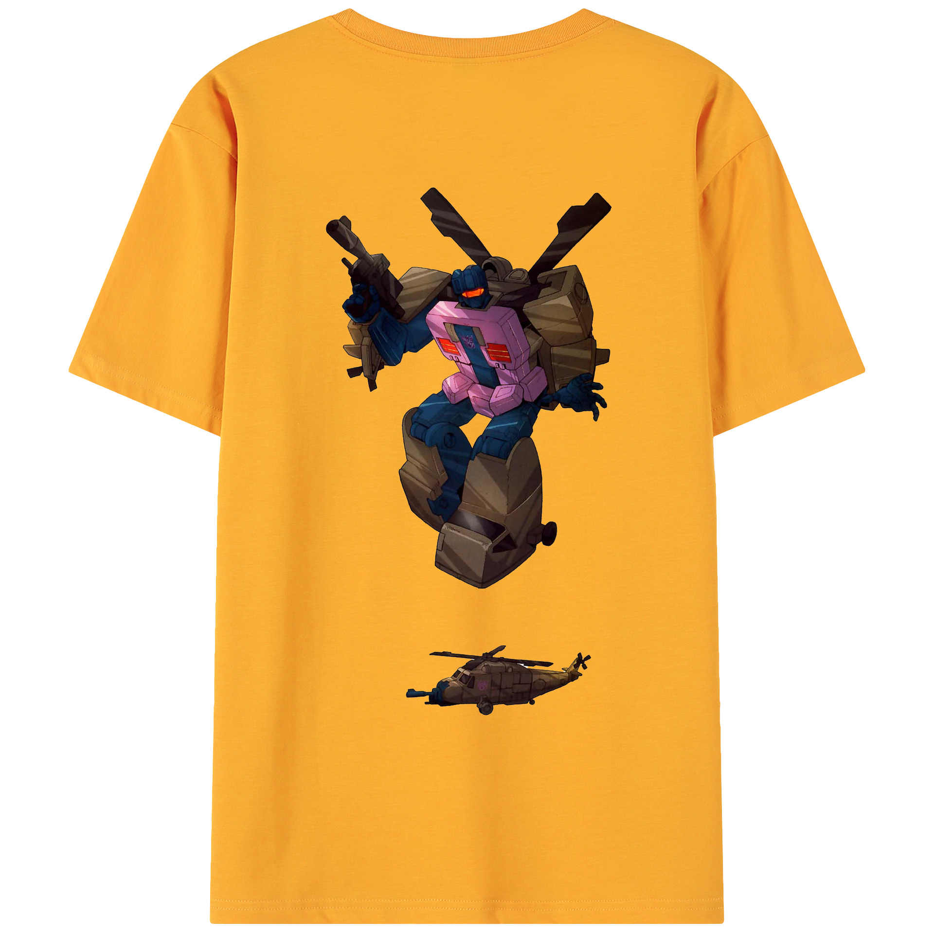 （画像用）  綿100％ メンズ半袖Tシャツ（バックプリント） 通気性