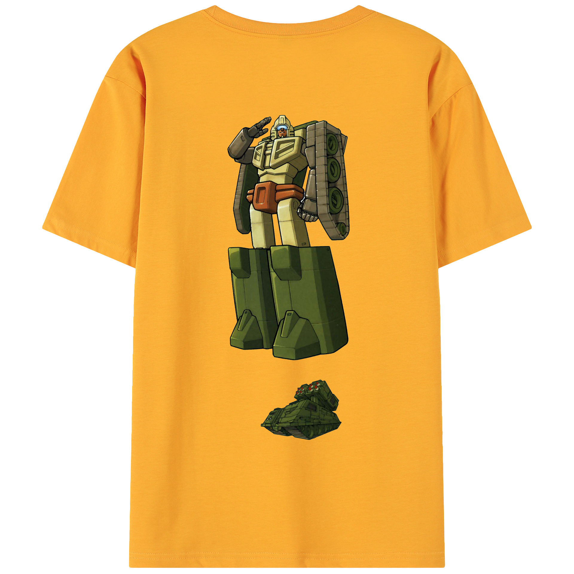 （画像用）  綿100％ メンズ半袖Tシャツ（バックプリント） 通気性